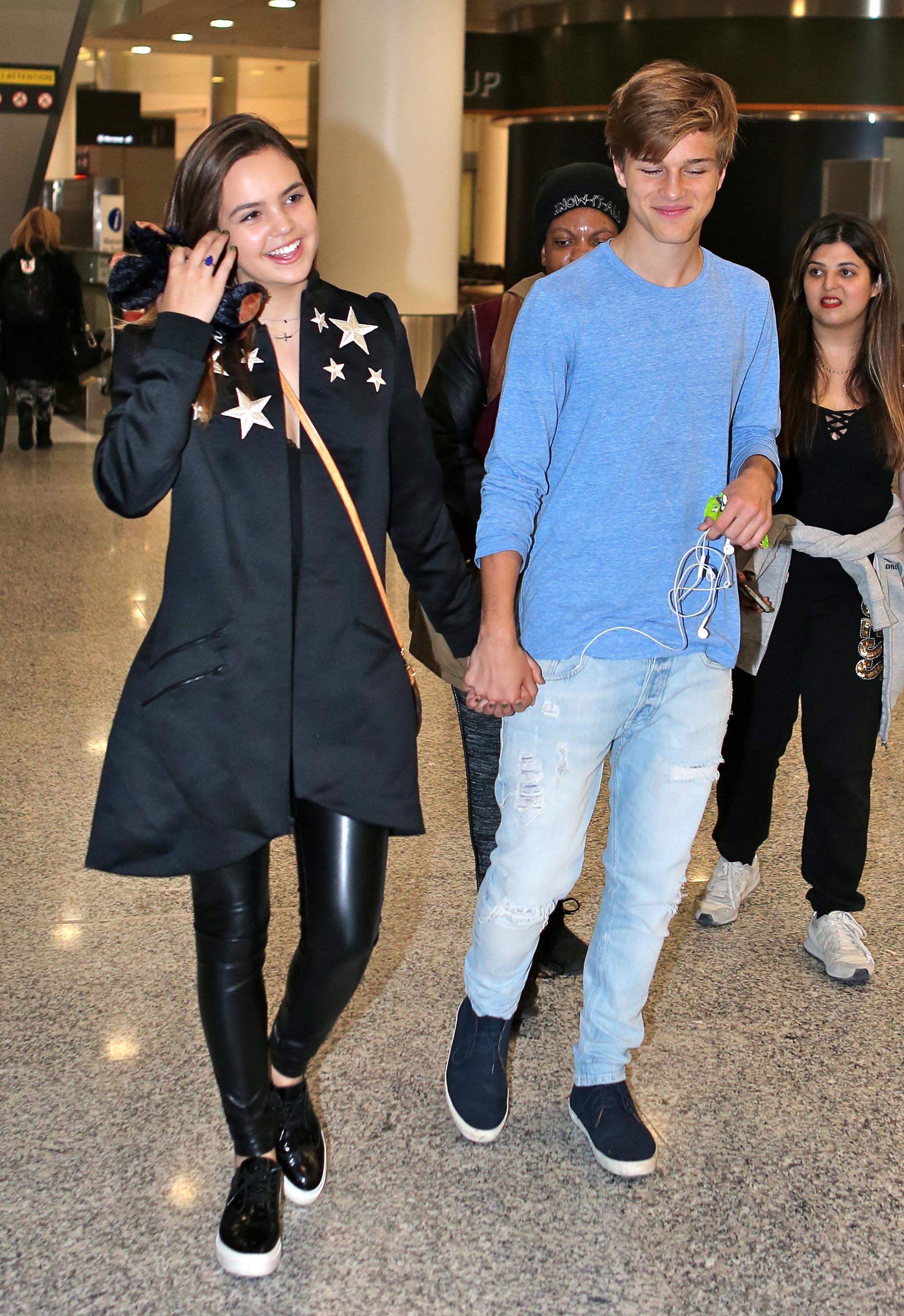 Bailee Madison at Toronto Pearson International Airport