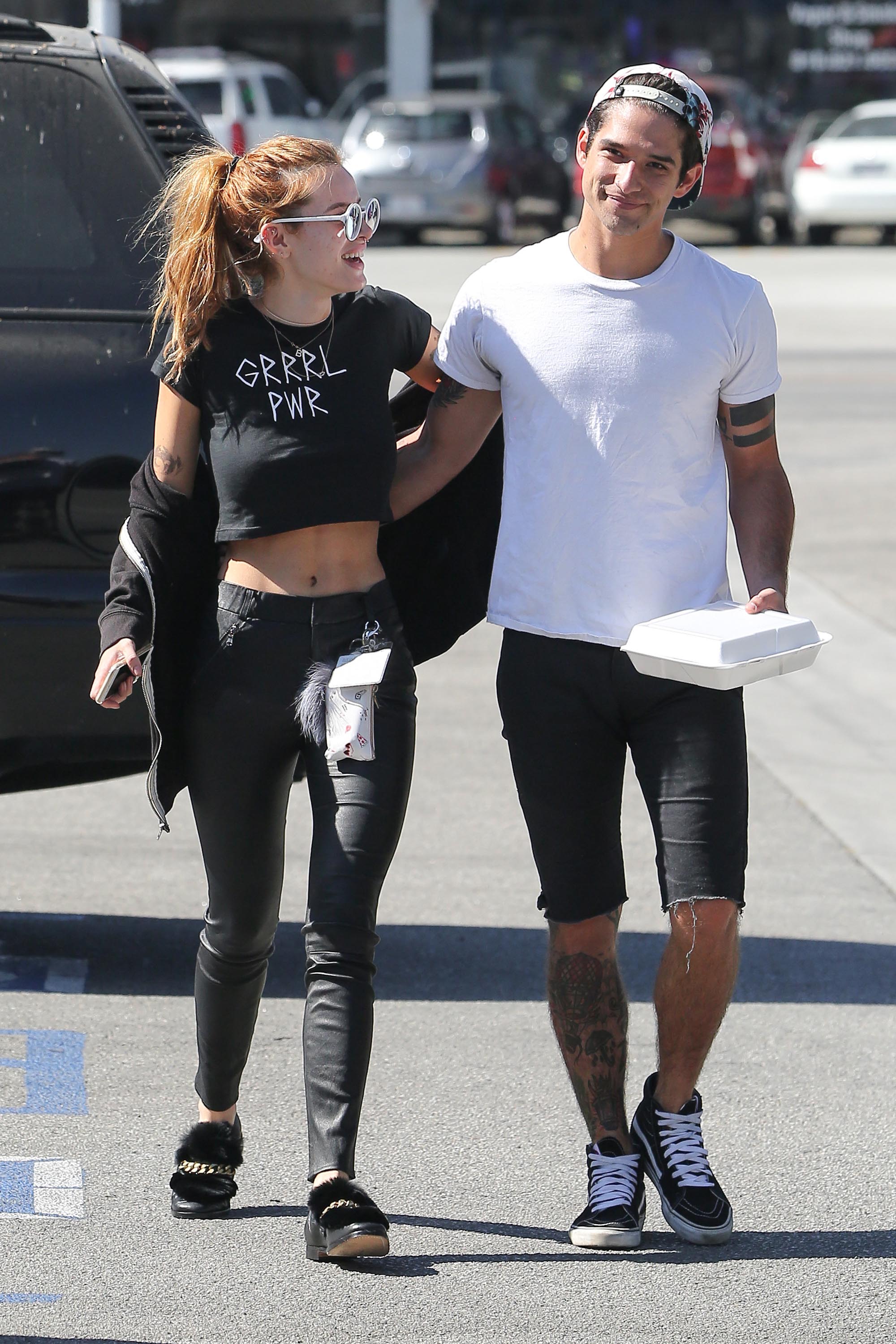 Bella Thorne out for lunch in Studio City