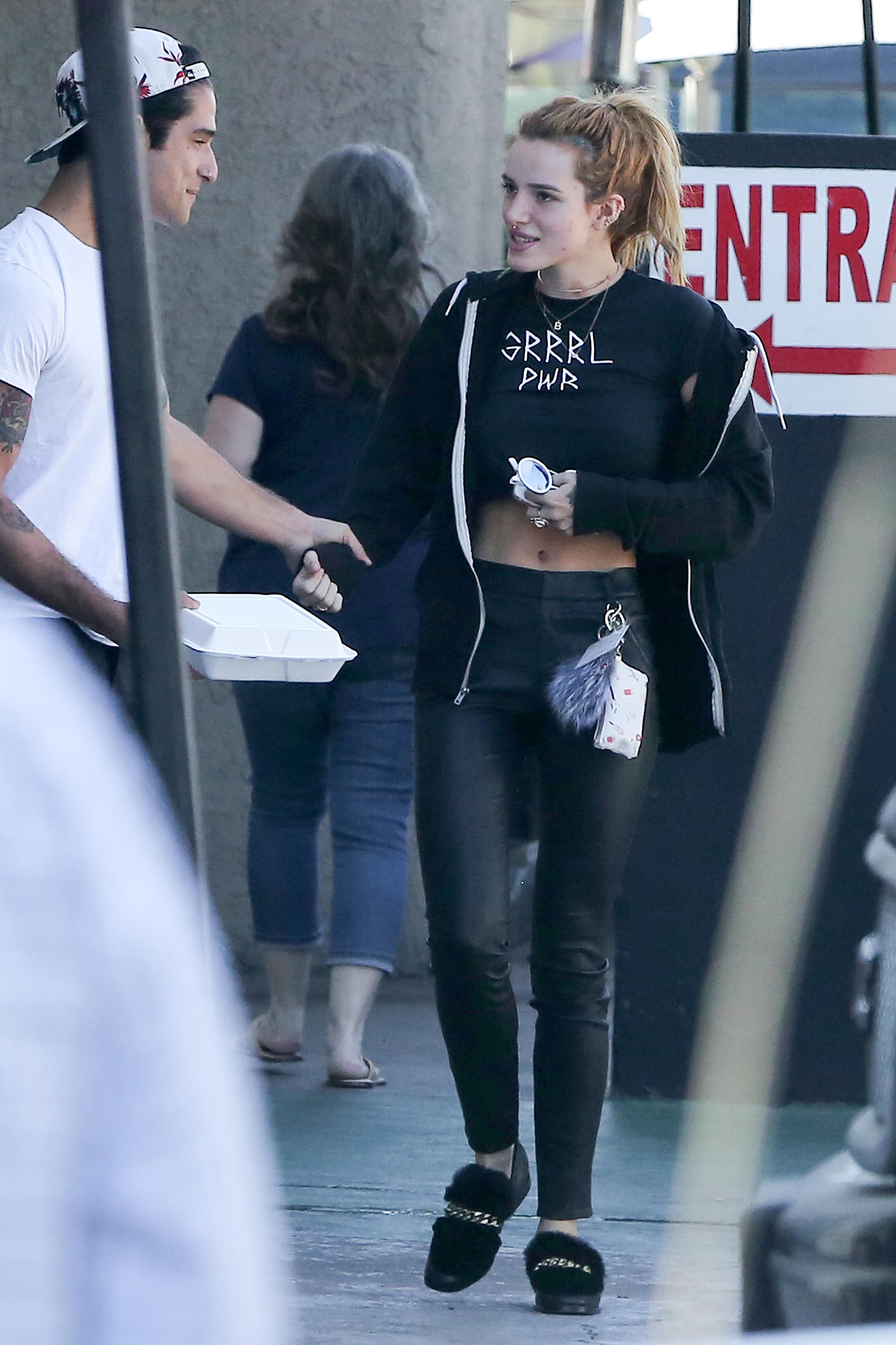 Bella Thorne out for lunch in Studio City