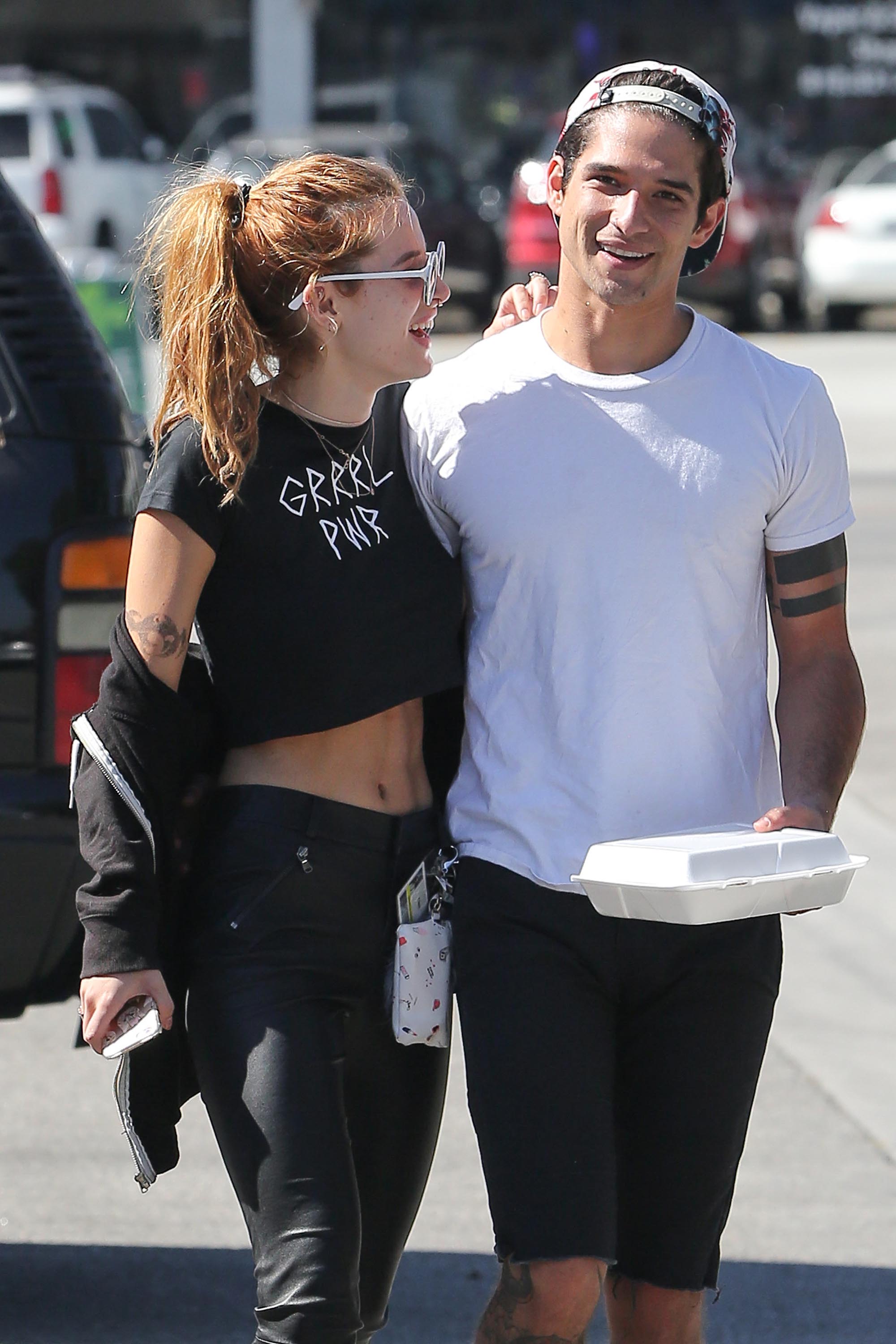 Bella Thorne out for lunch in Studio City