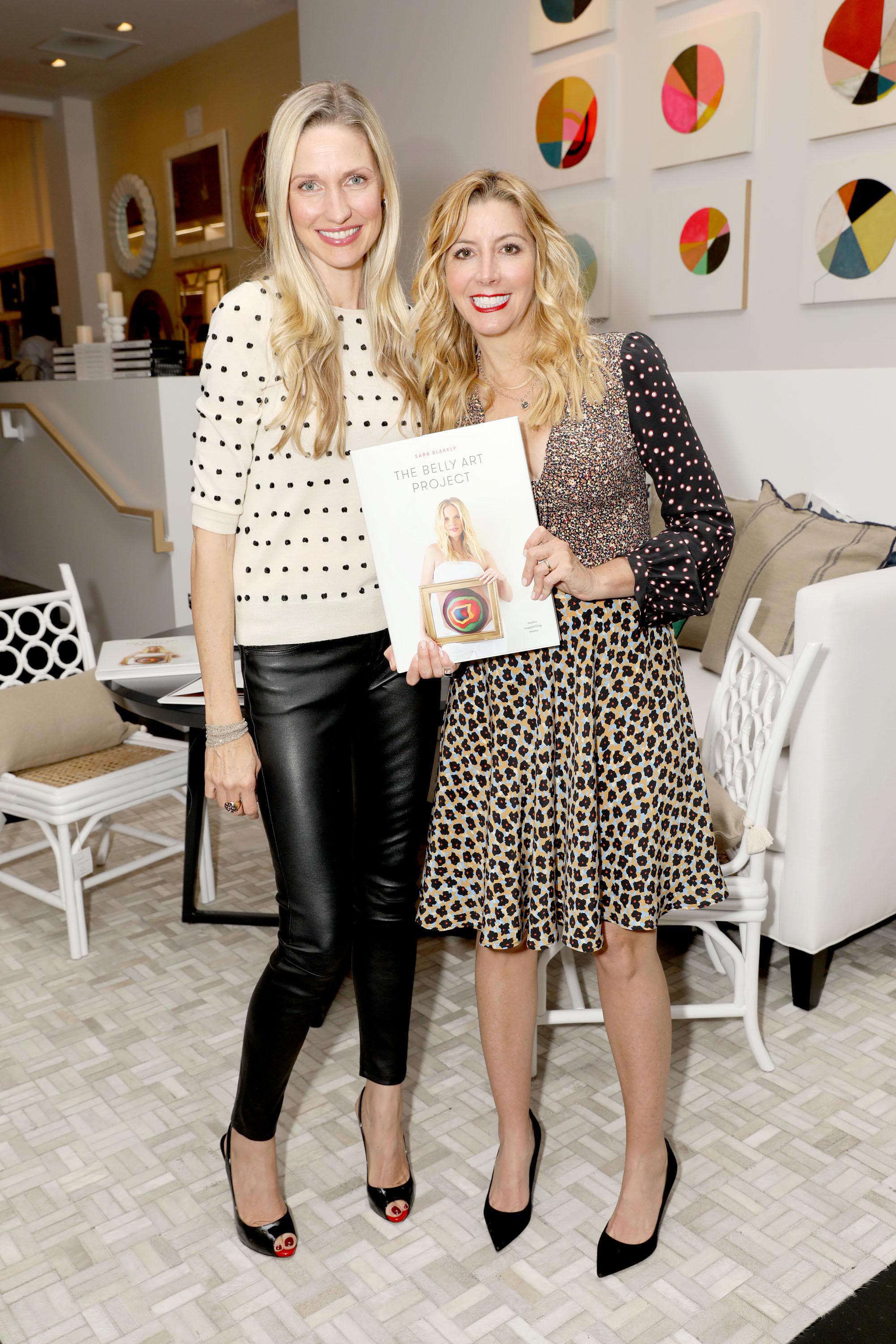 Catherine McCord attends launch of The Belly Art Project Benefiting Every Mother Counts