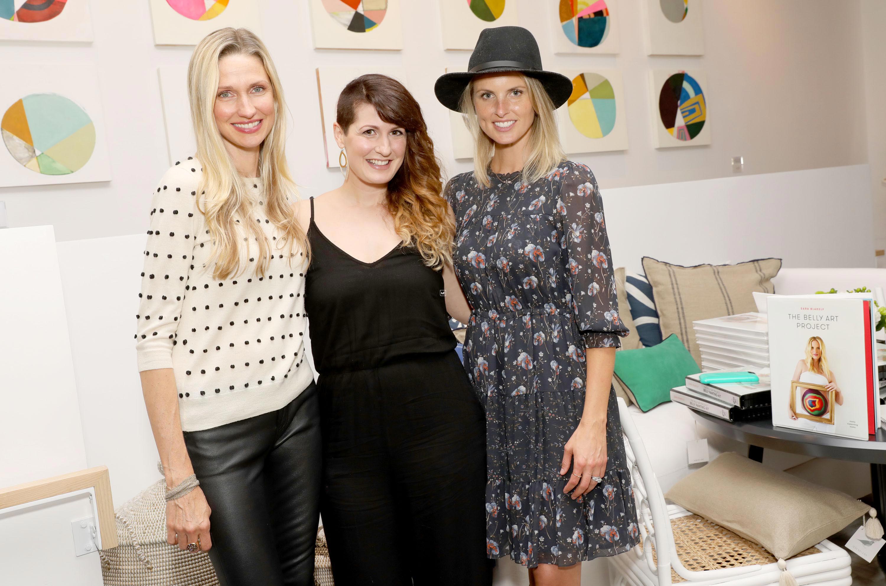Catherine McCord attends launch of The Belly Art Project Benefiting Every Mother Counts