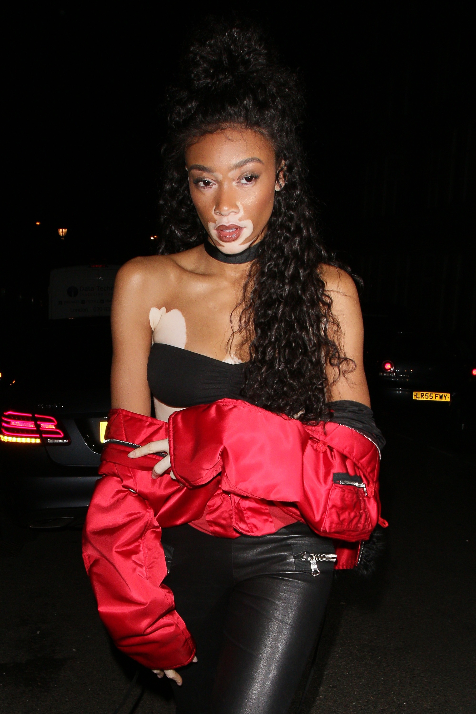 Winnie Harlow attends Dazed magazine’s 25th birthday party