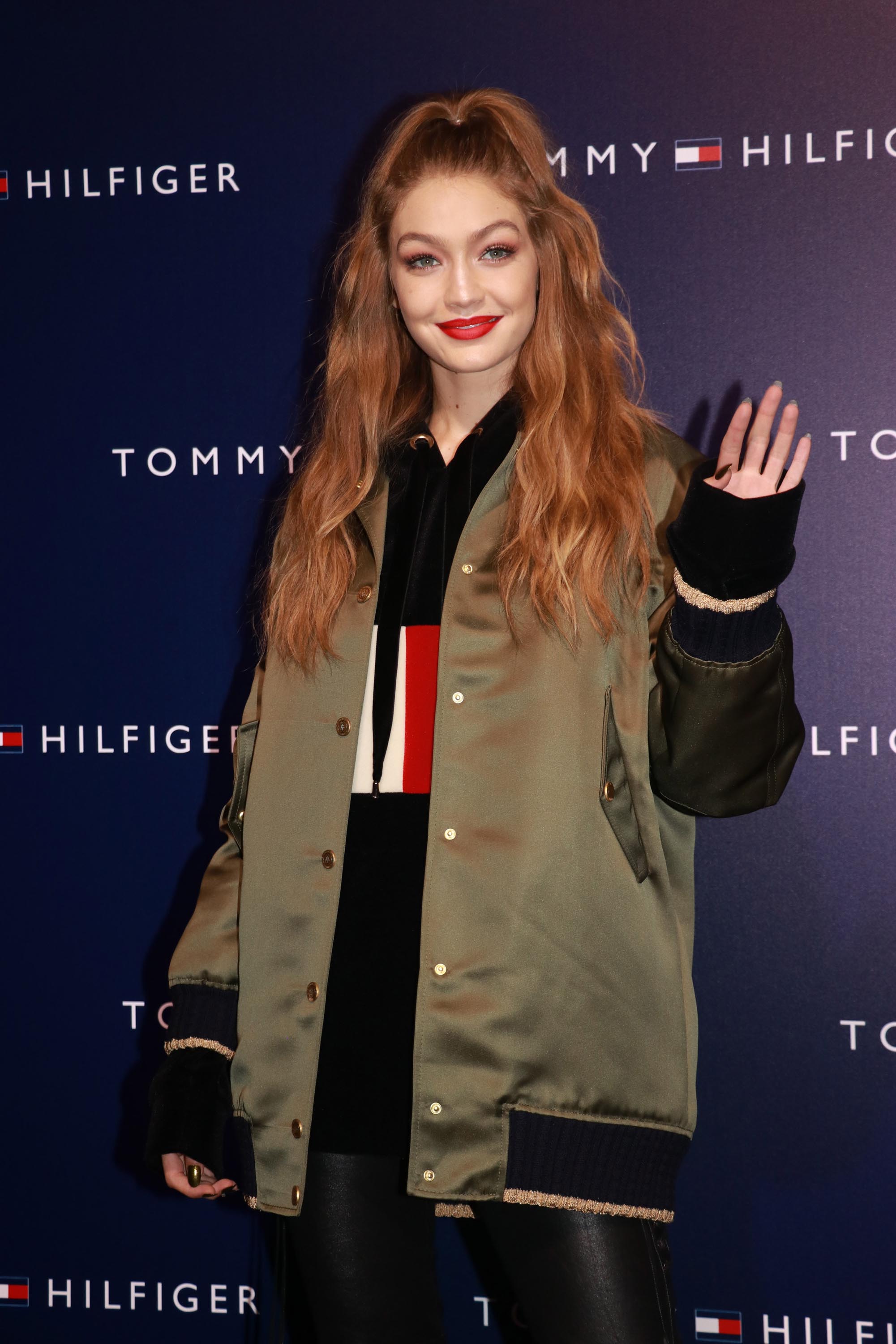 Gigi Hadid attends Tommy Gigi Collection Launch