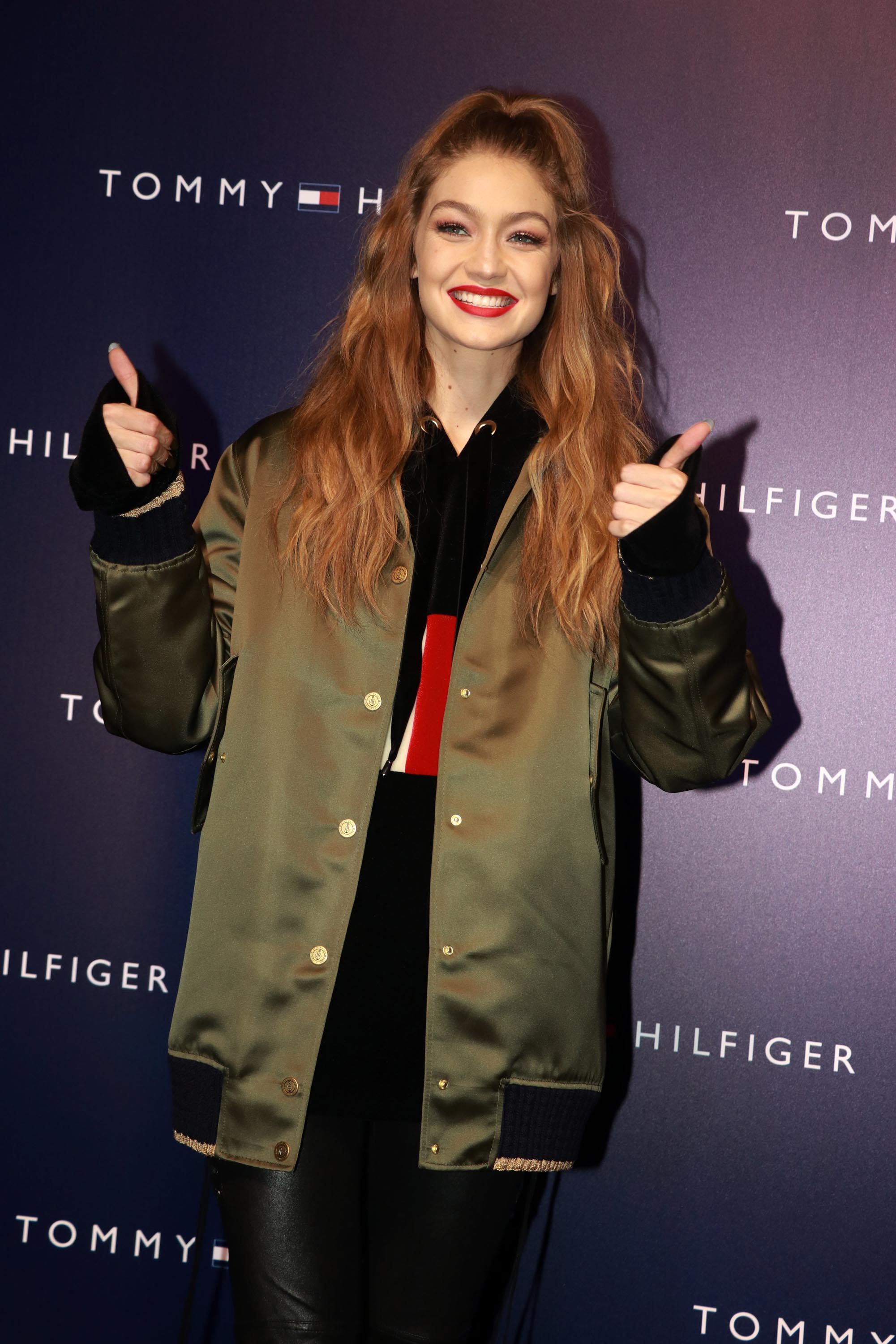 Gigi Hadid attends Tommy Gigi Collection Launch