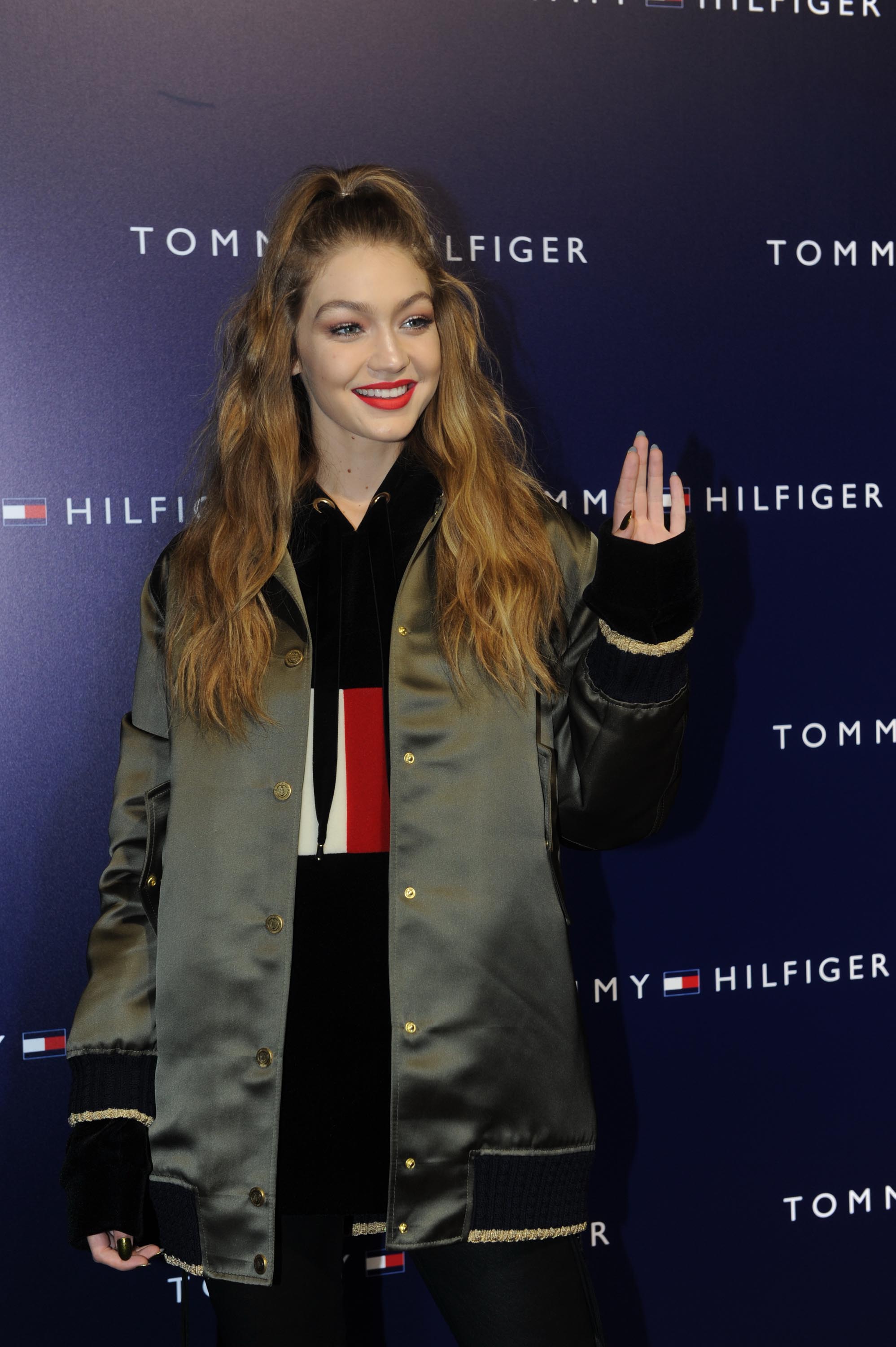 Gigi Hadid attends Tommy Gigi Collection Launch