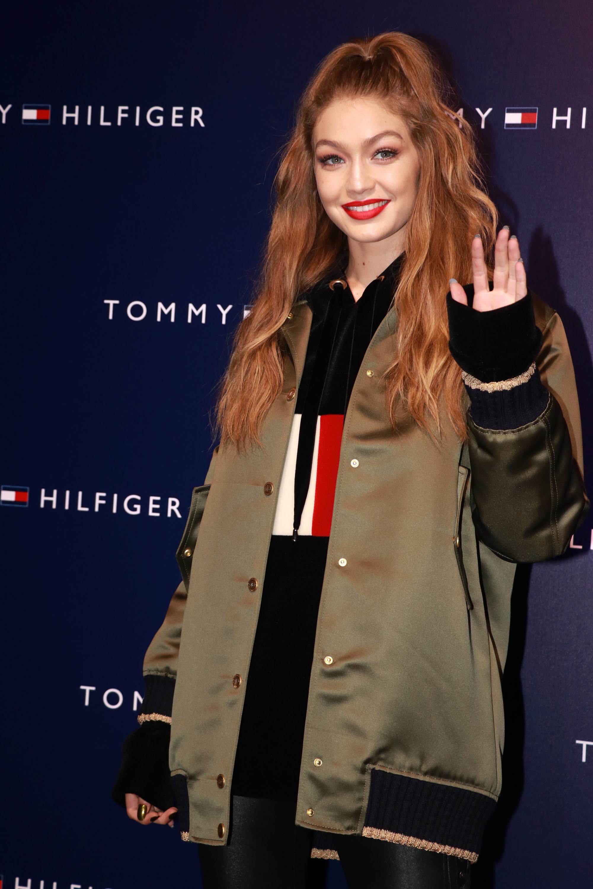 Gigi Hadid attends Tommy Gigi Collection Launch