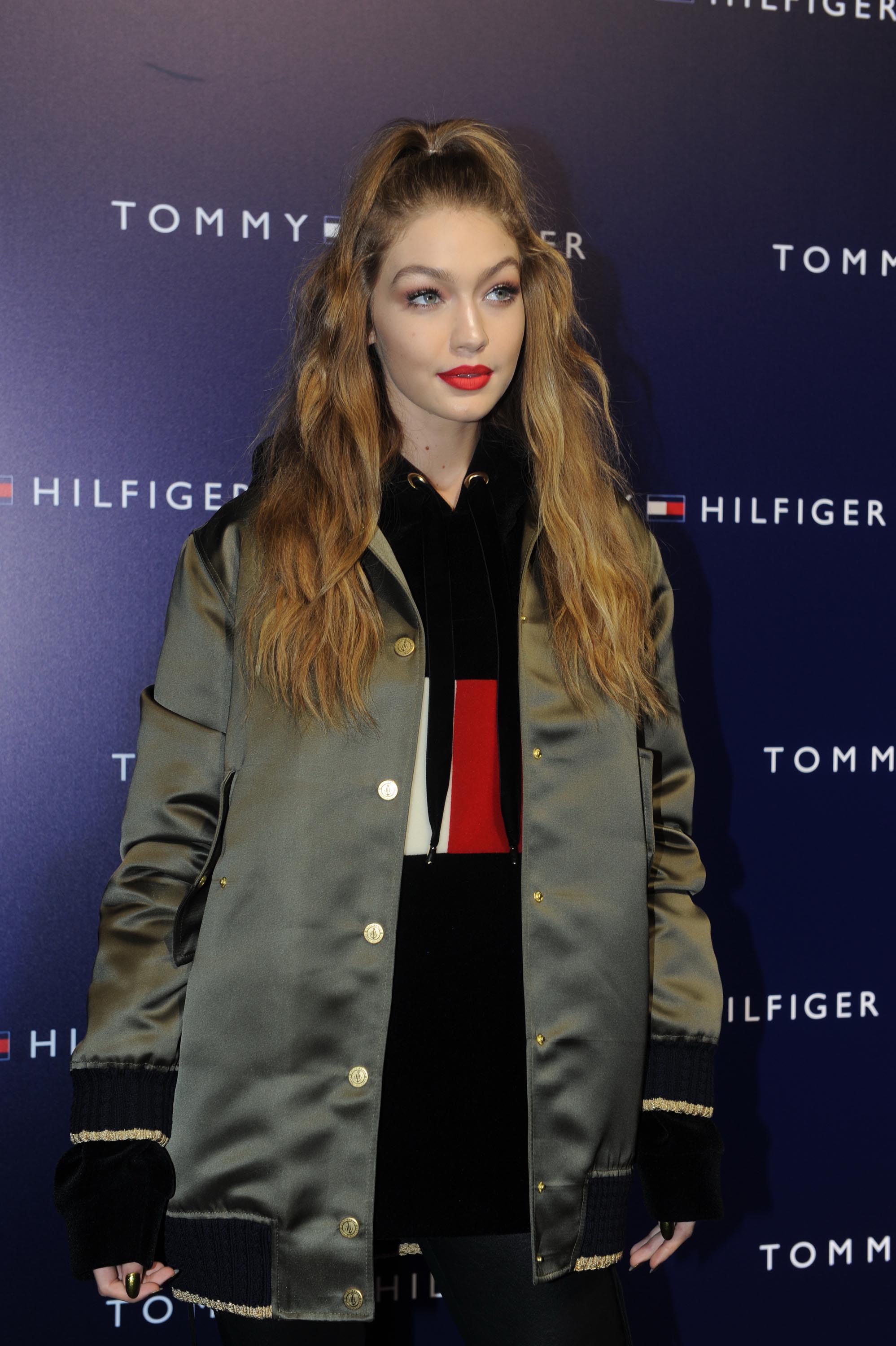 Gigi Hadid attends Tommy Gigi Collection Launch