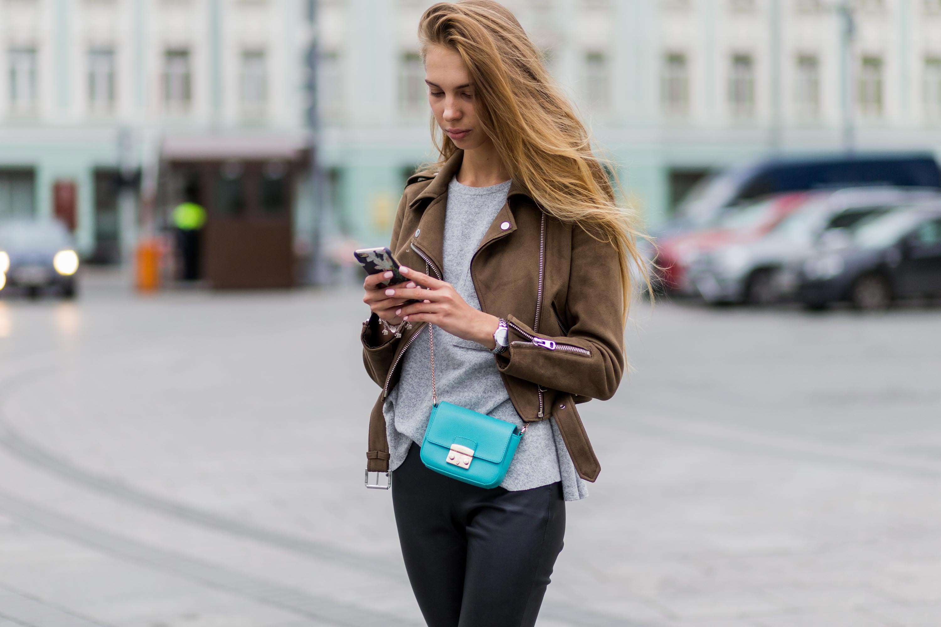 Kate Fedulova Street Style at Mercedes-Benz Fashion Week Russia