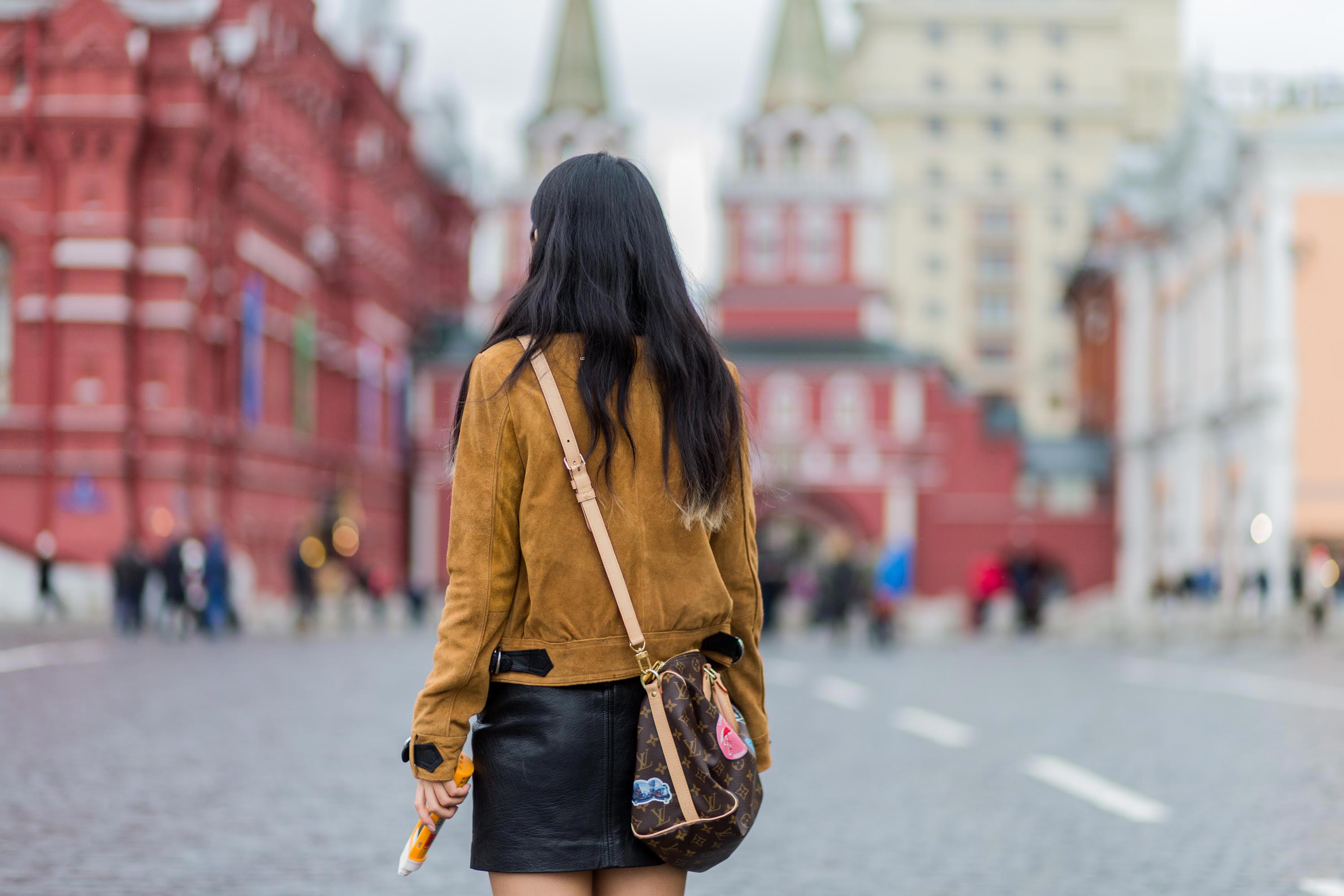 Yuwei Zhangzou Street Style Day 3 Mercedes-Benz Fashion Week Russia