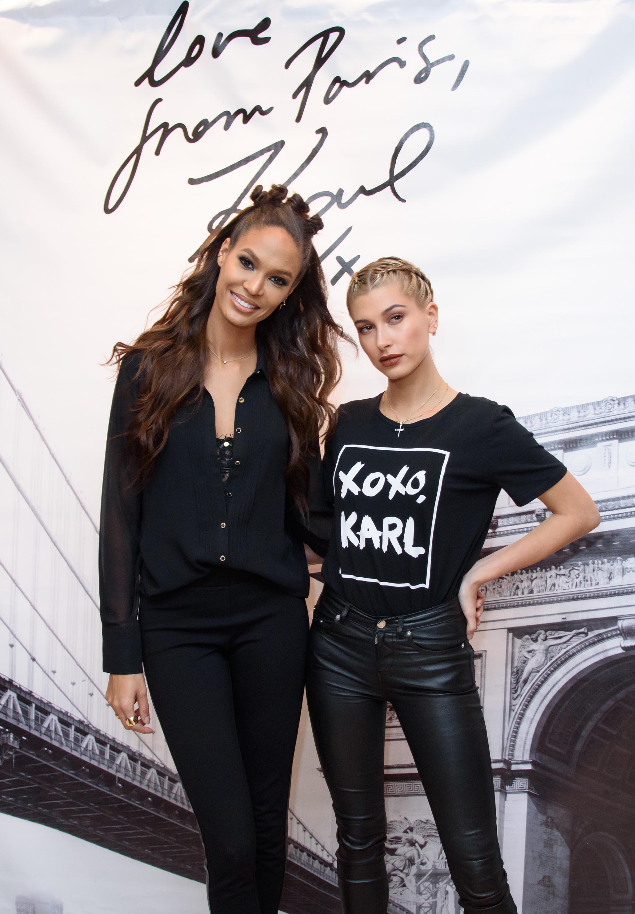 Hailey Baldwin attends Karl Lagerfeld Paris x ELLE Event