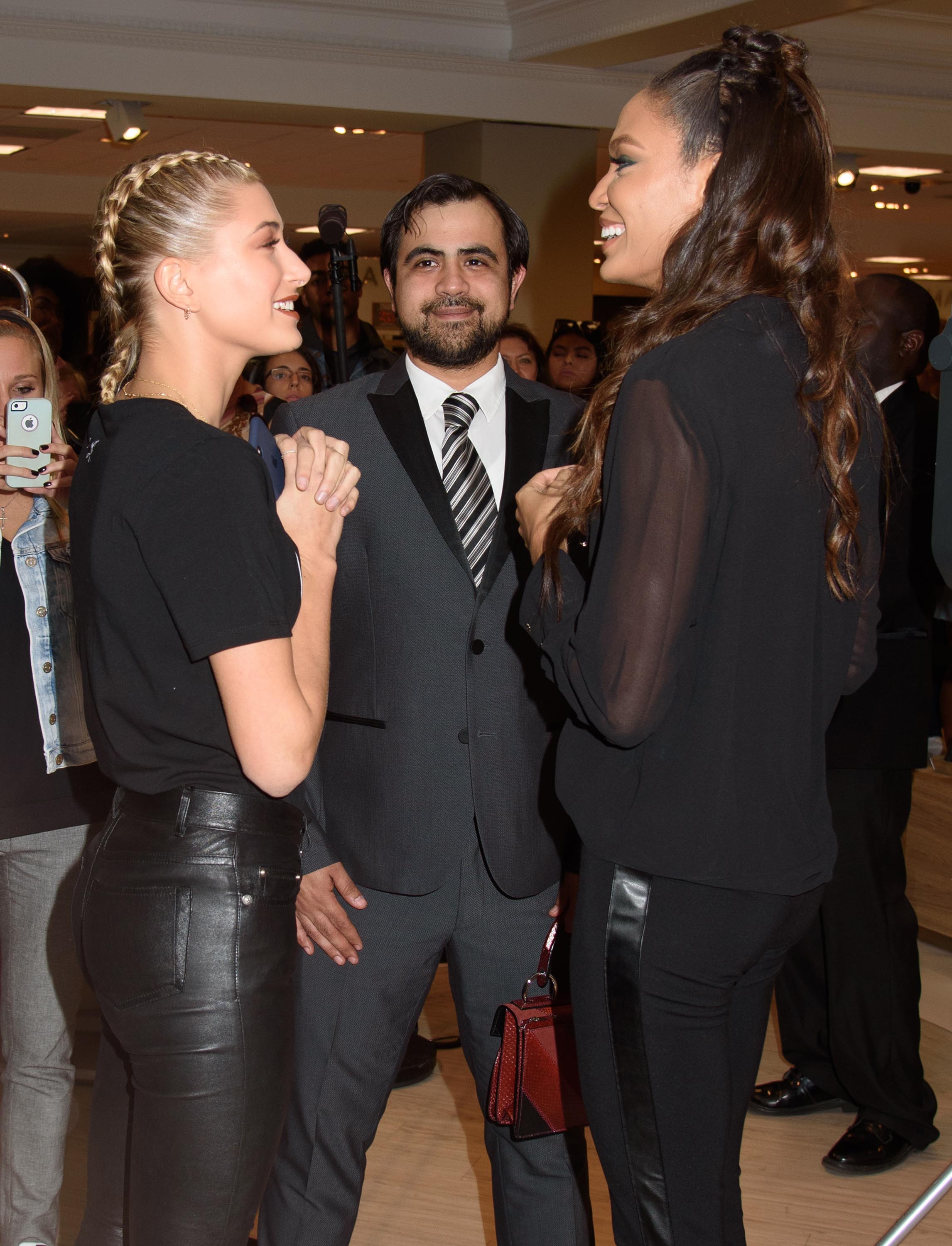 Hailey Baldwin attends Karl Lagerfeld Paris x ELLE Event