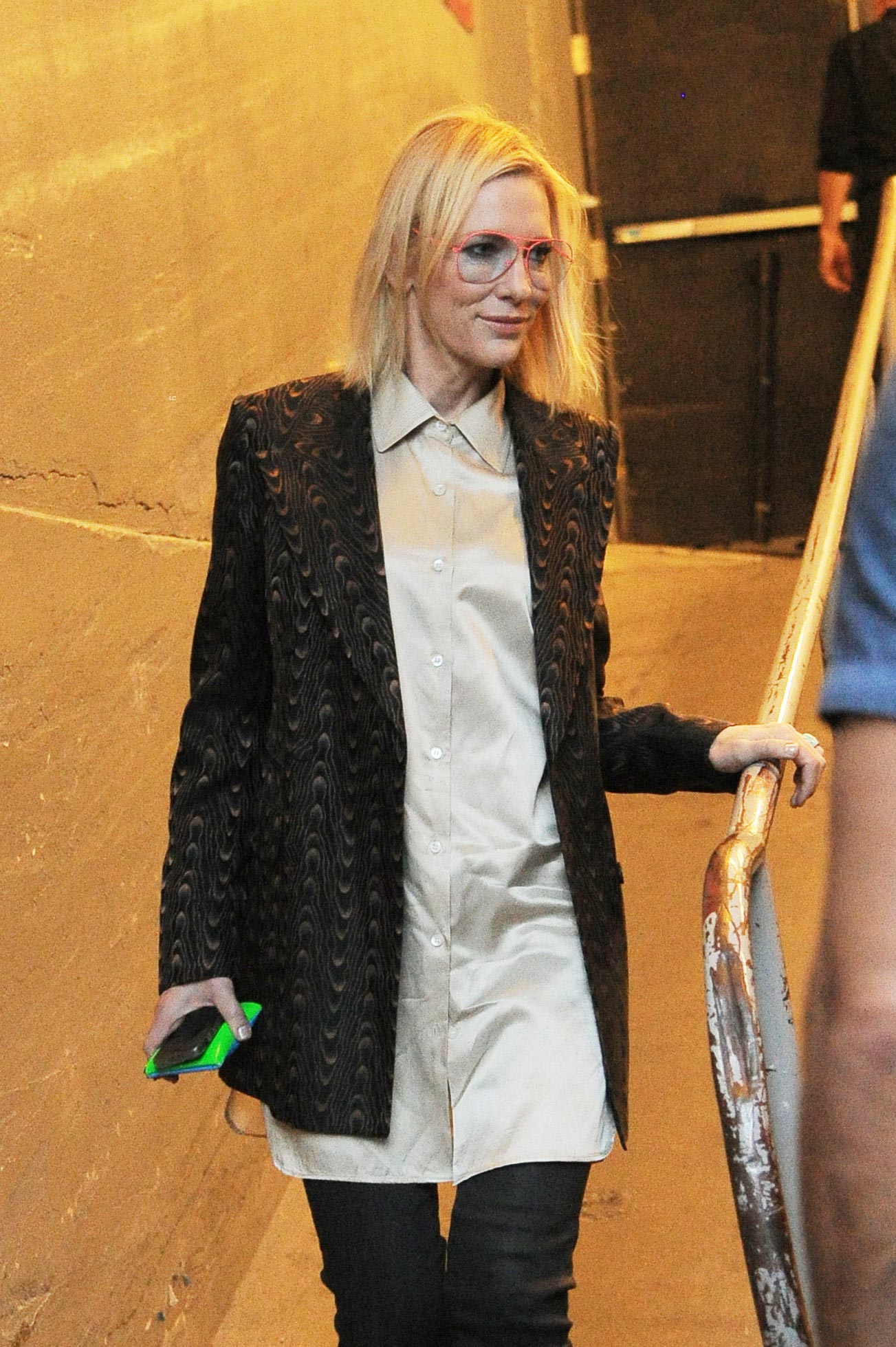 Cate Blanchett seen out in Tribeca