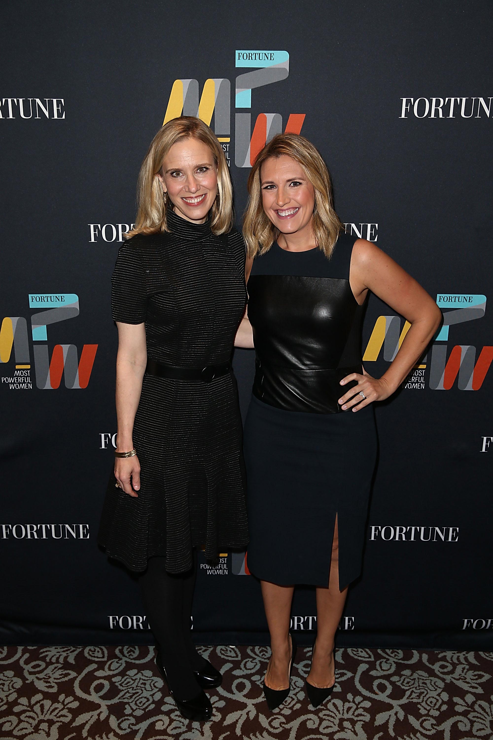 Poppy Harlow speaks onstage at the Fortune Most Powerful Women Summit