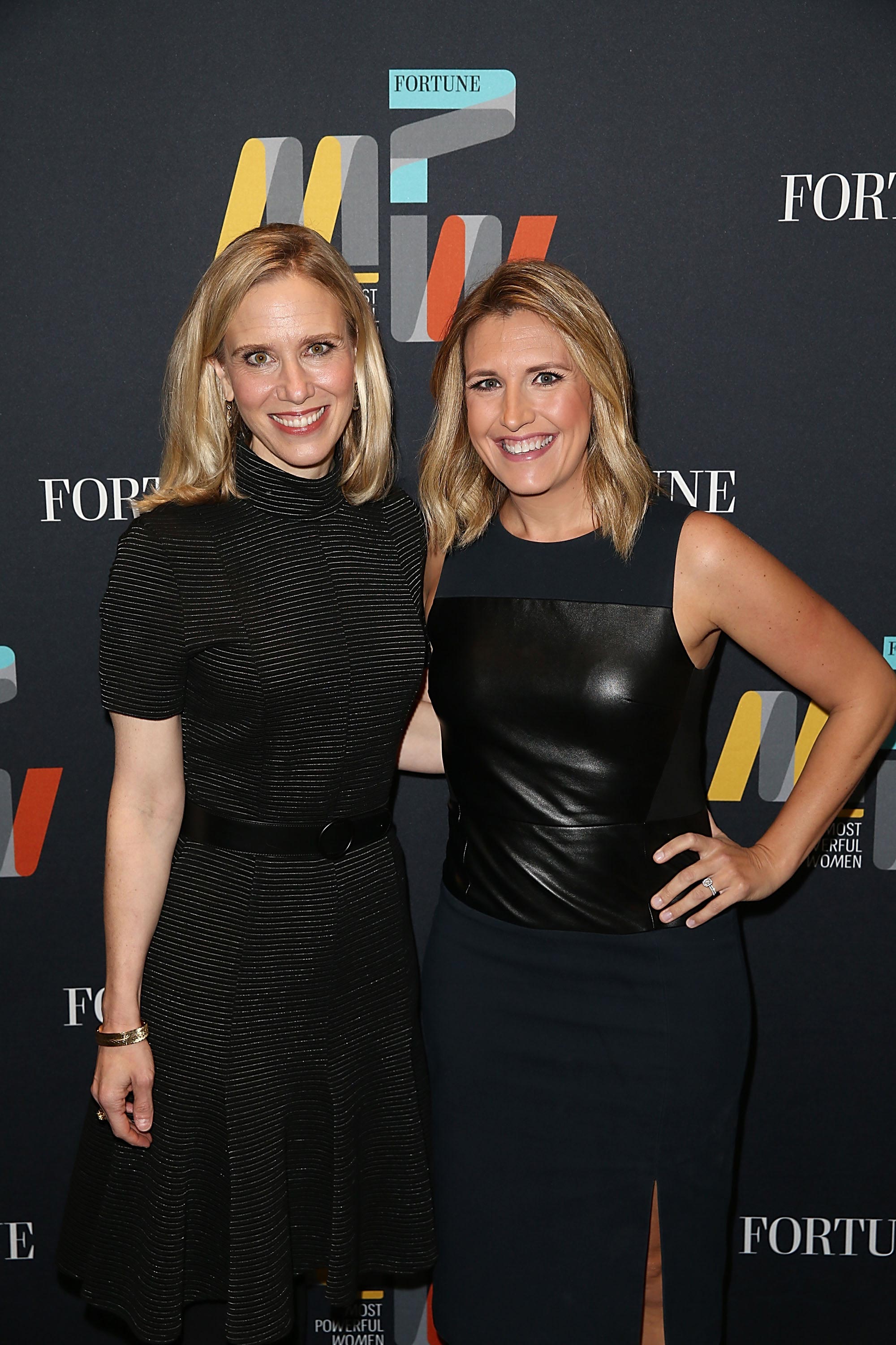 Poppy Harlow speaks onstage at the Fortune Most Powerful Women Summit