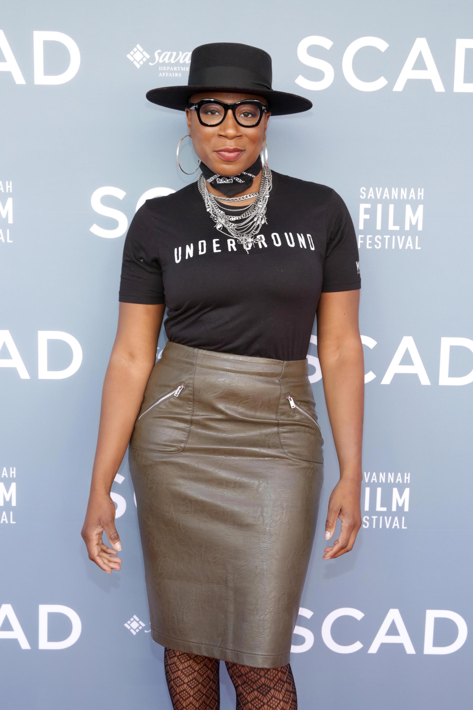 Aisha Hinds attends the 19th Annual Savannah Film Festival