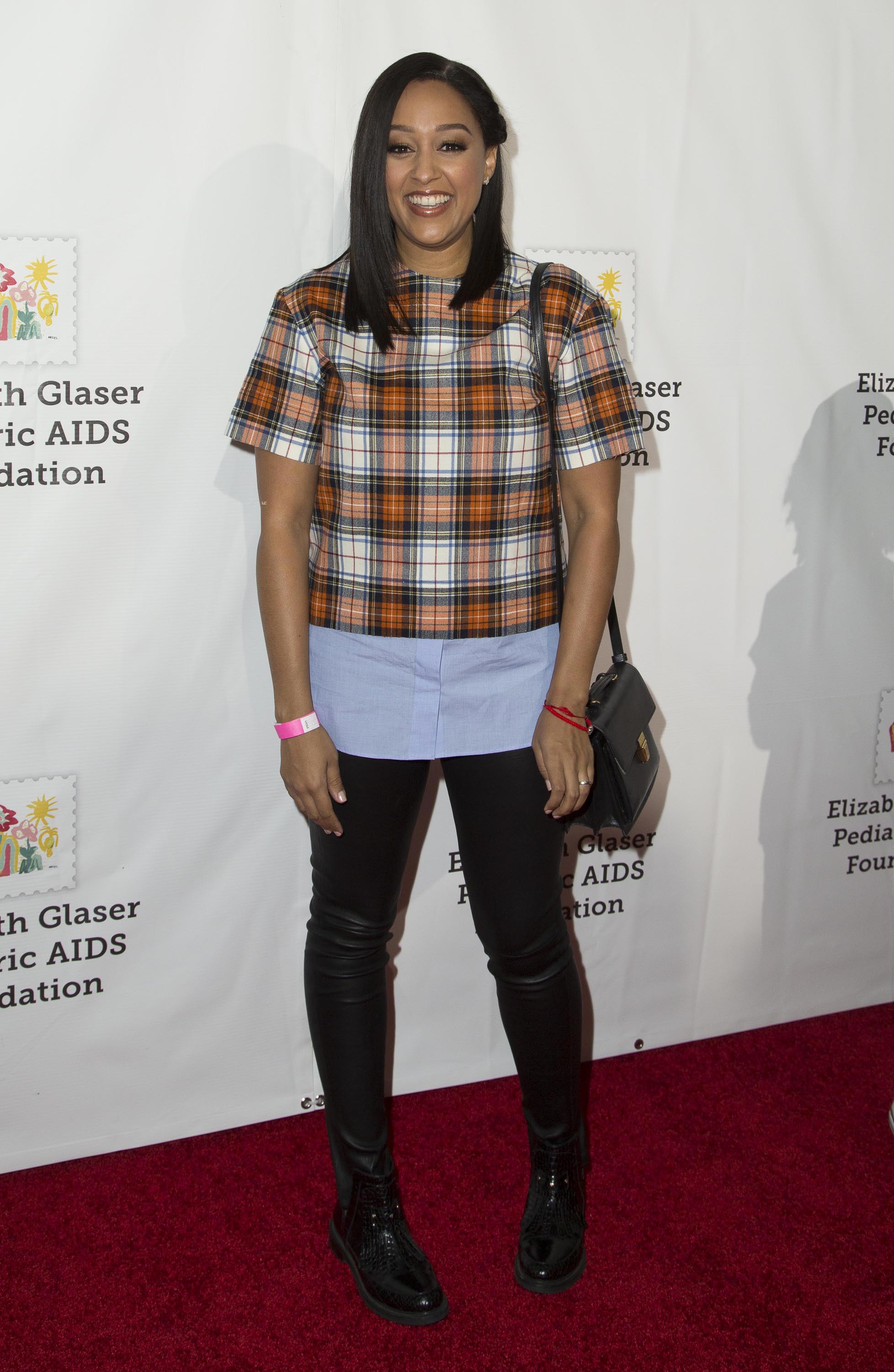 Tia Mowry attends the Elizabeth Glaser Pediatric AIDS Foundation