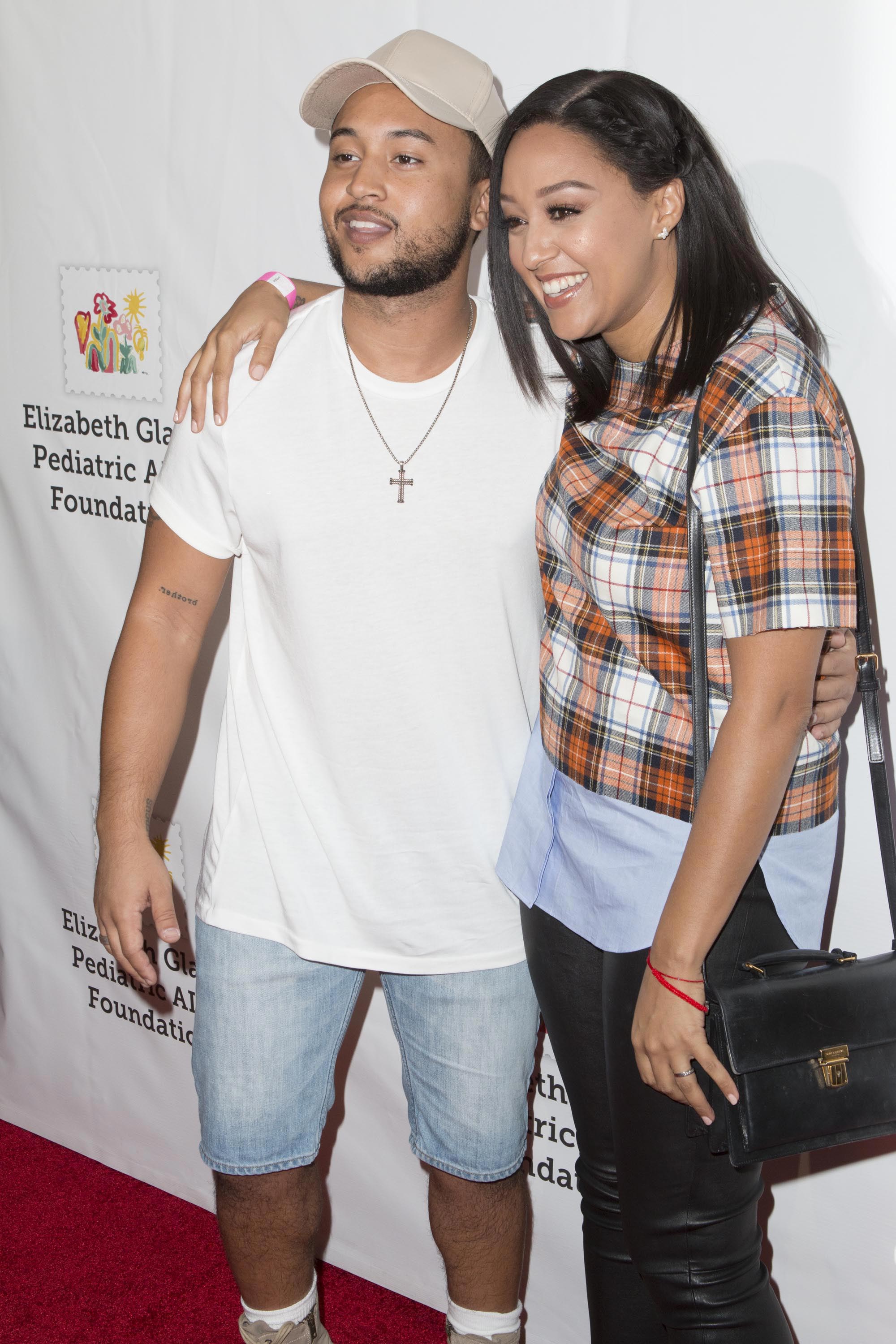 Tia Mowry attends the Elizabeth Glaser Pediatric AIDS Foundation