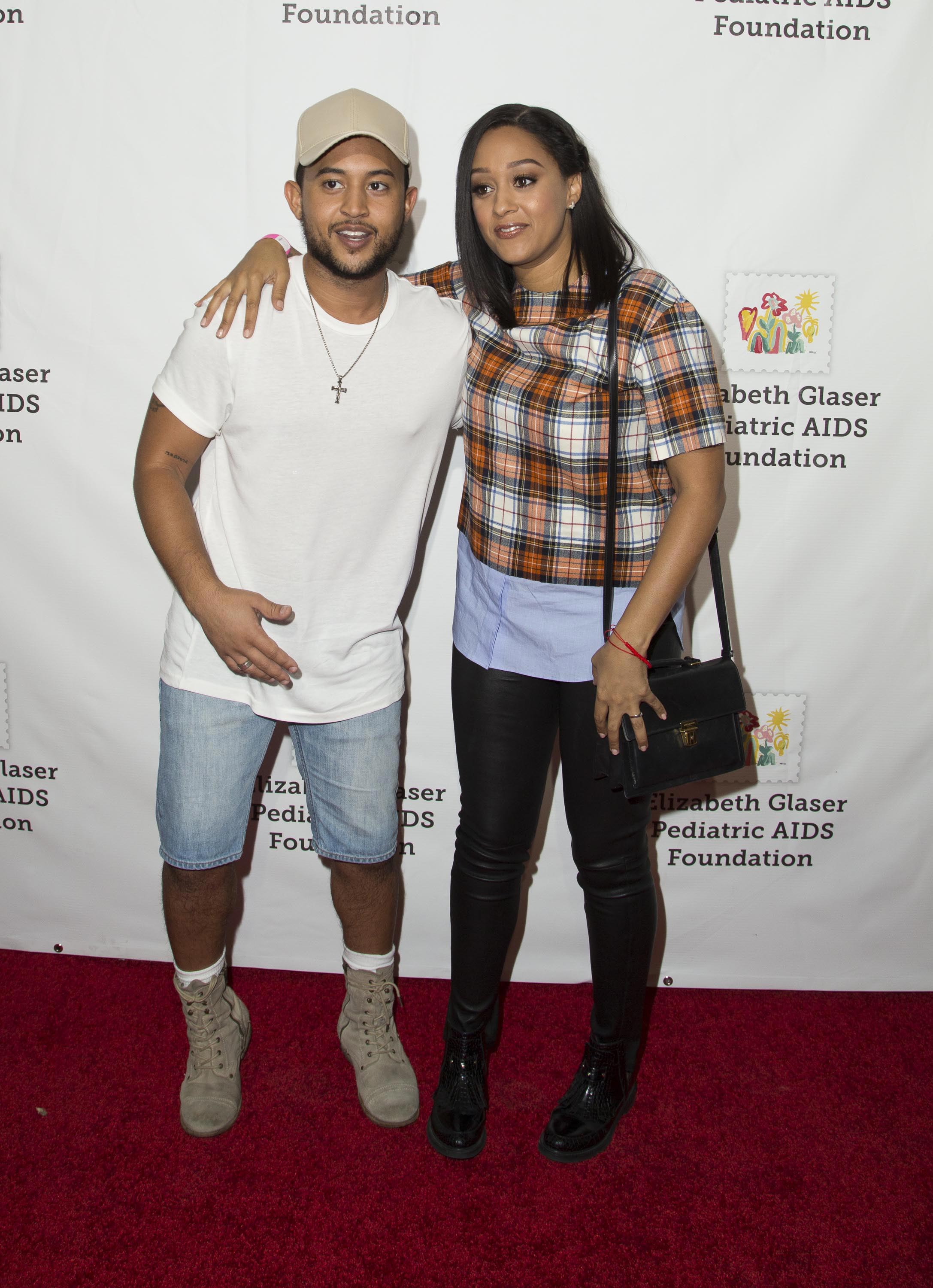 Tia Mowry attends the Elizabeth Glaser Pediatric AIDS Foundation