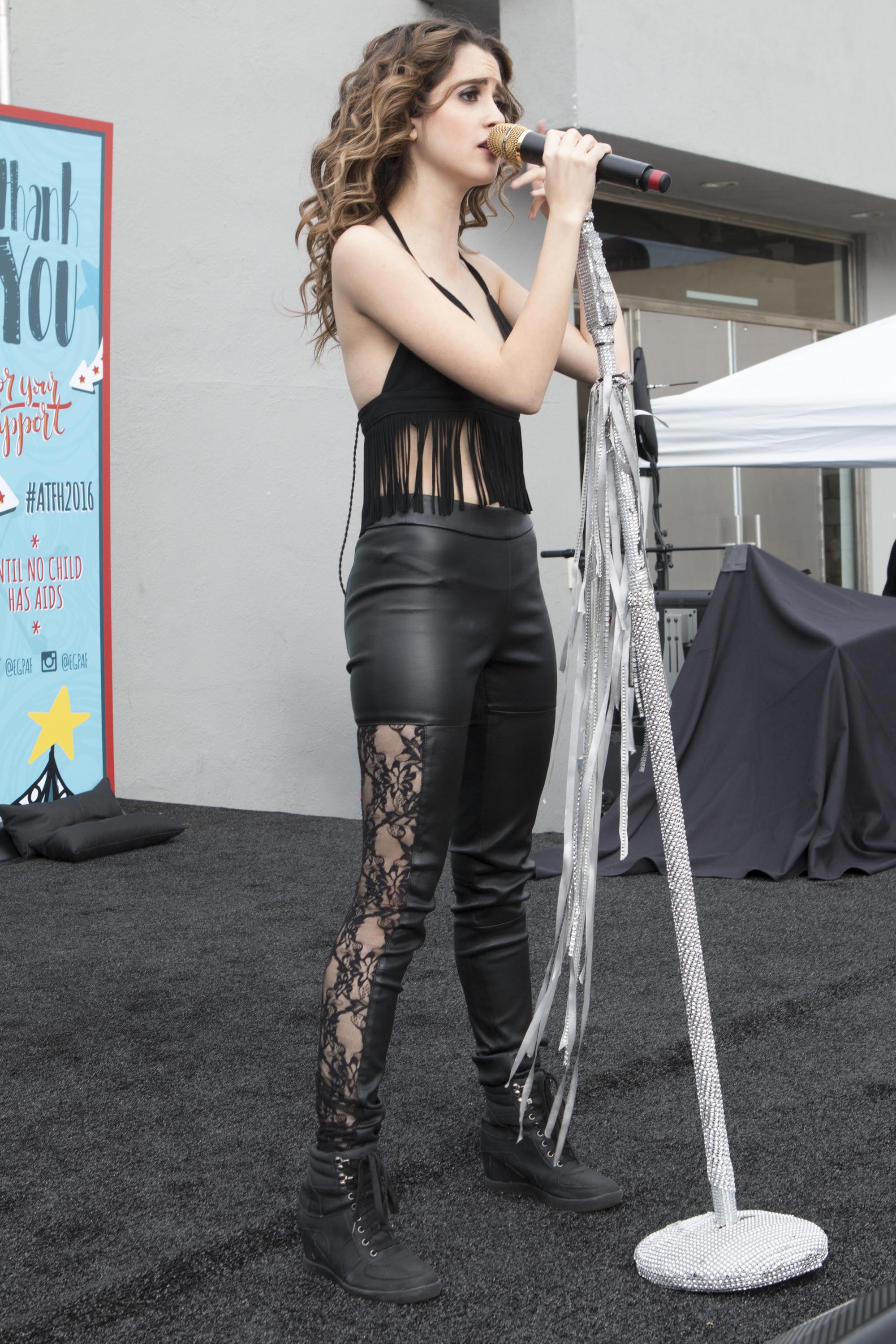 Laura Marano performs at Elizabeth Glaser Pediatric Aids Foundation A Time For Heroes festival