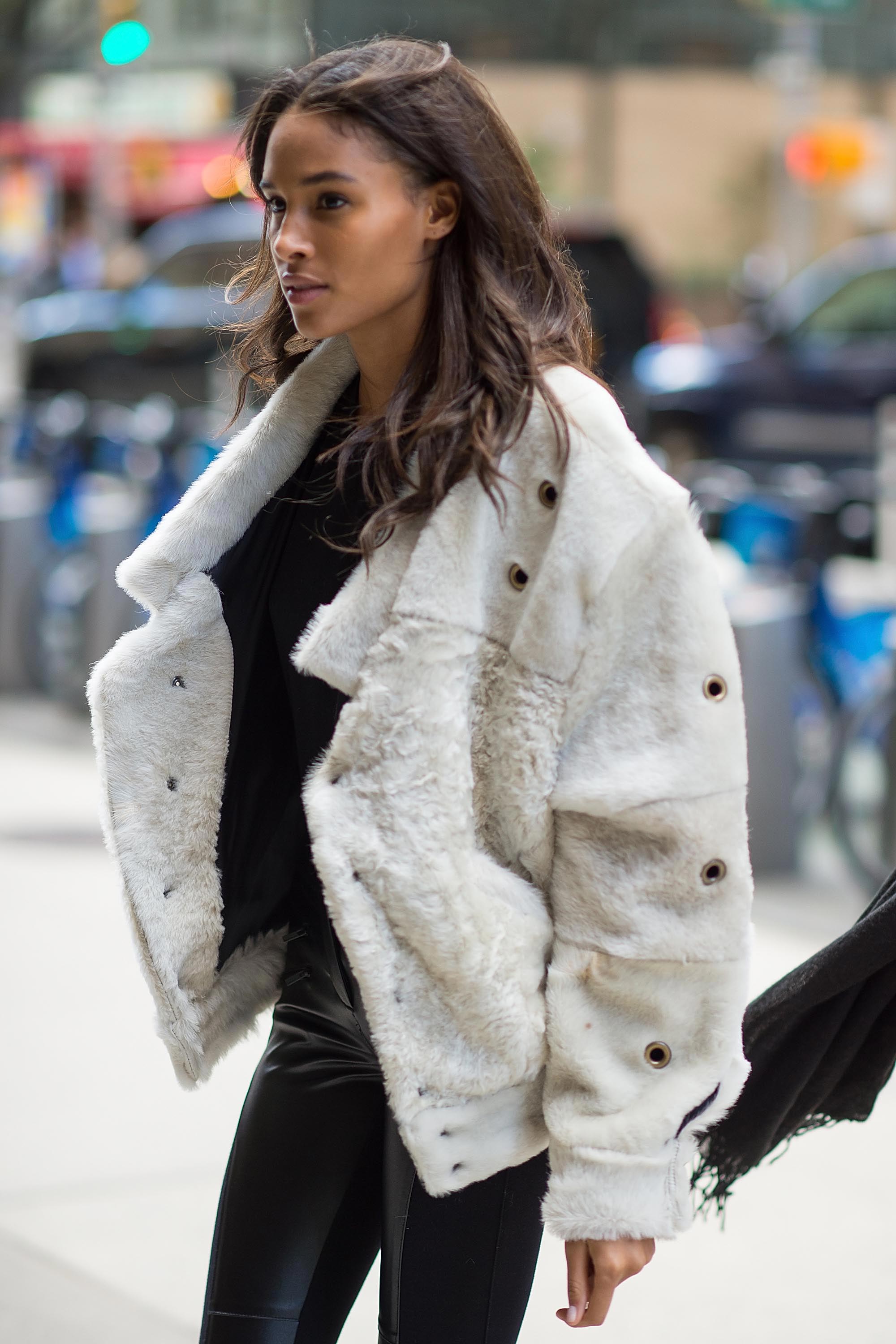 Cindy Bruna attends the 2016 Victoria’s Secret Fashion Show