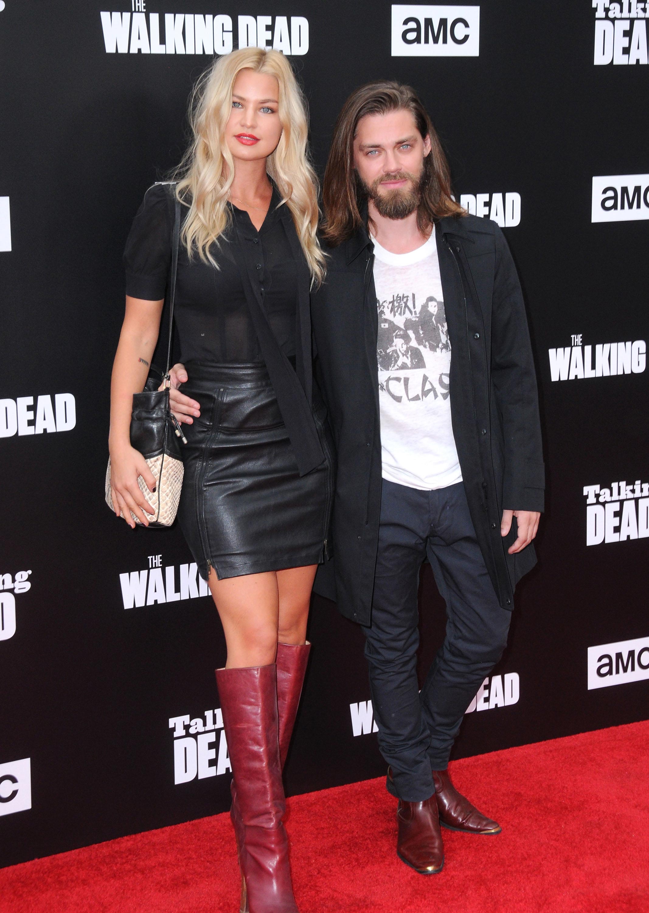 Jennifer Akerman arrives for the Talking Dead Special Edition