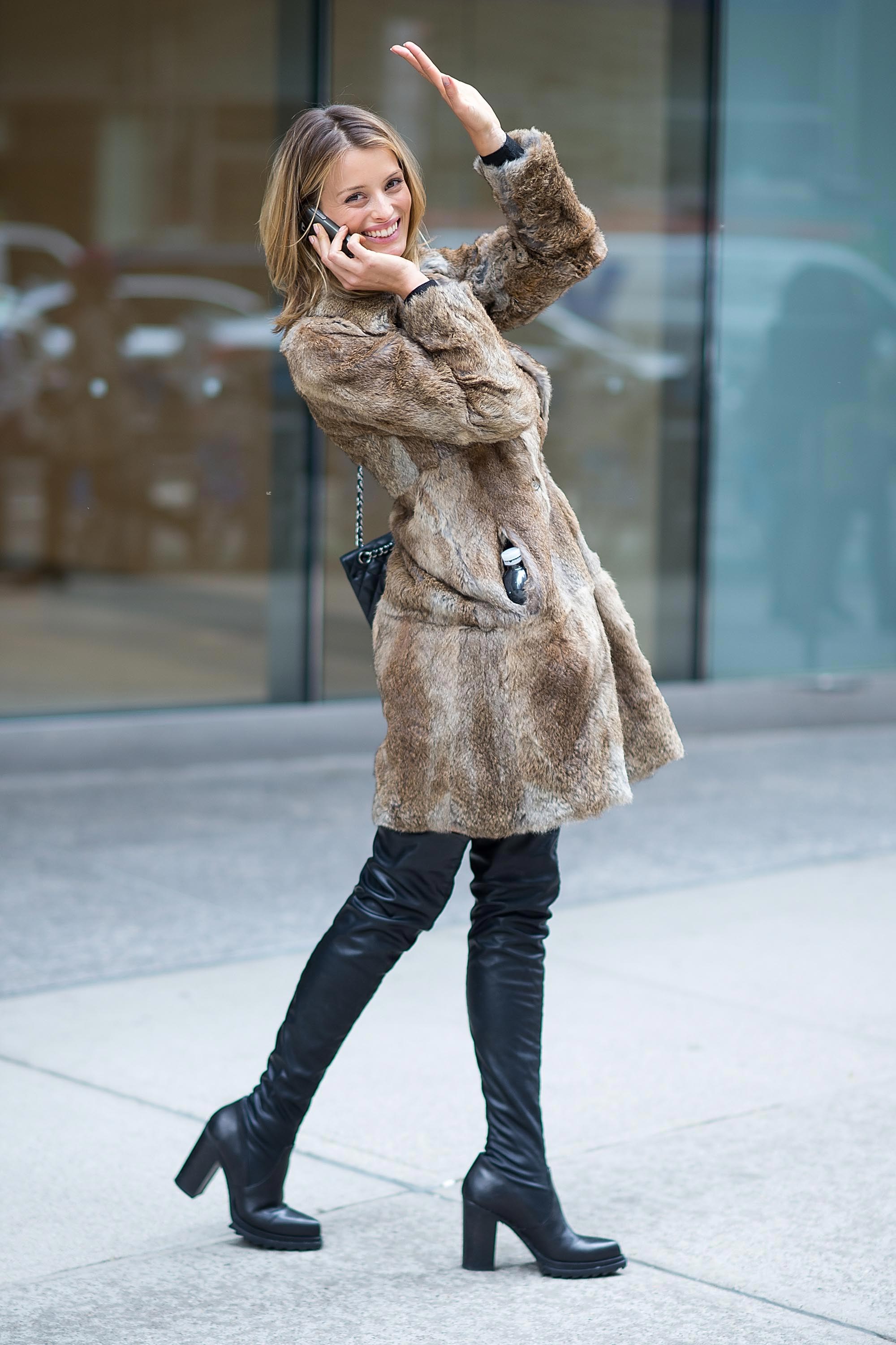 Flavia Lucini attends the 2016 Victoria’s Secret Fashion Show call backs