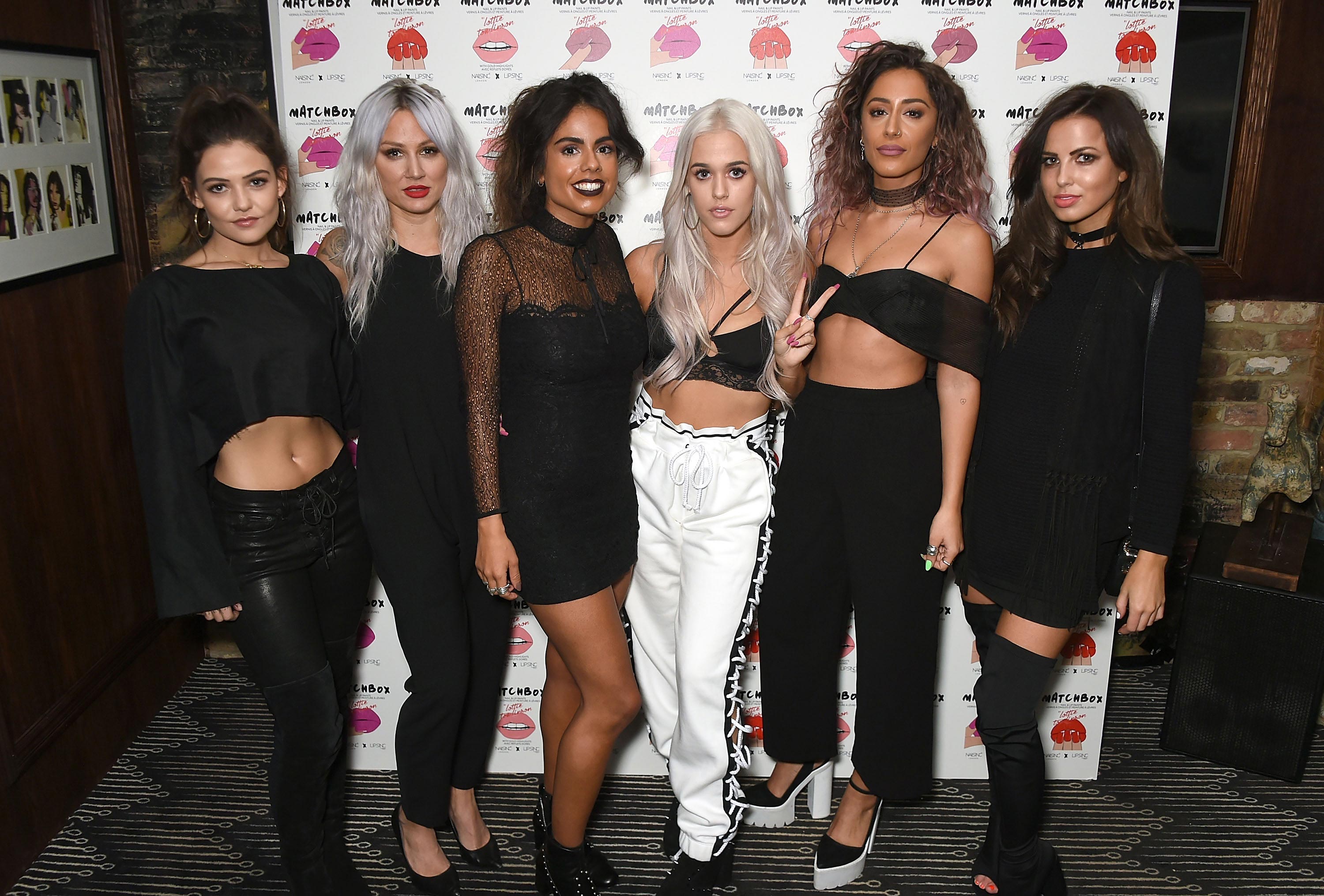 Danielle Campbell attends Lottie Tomlinson’s Matchbox launch Nails inc X Lips inc