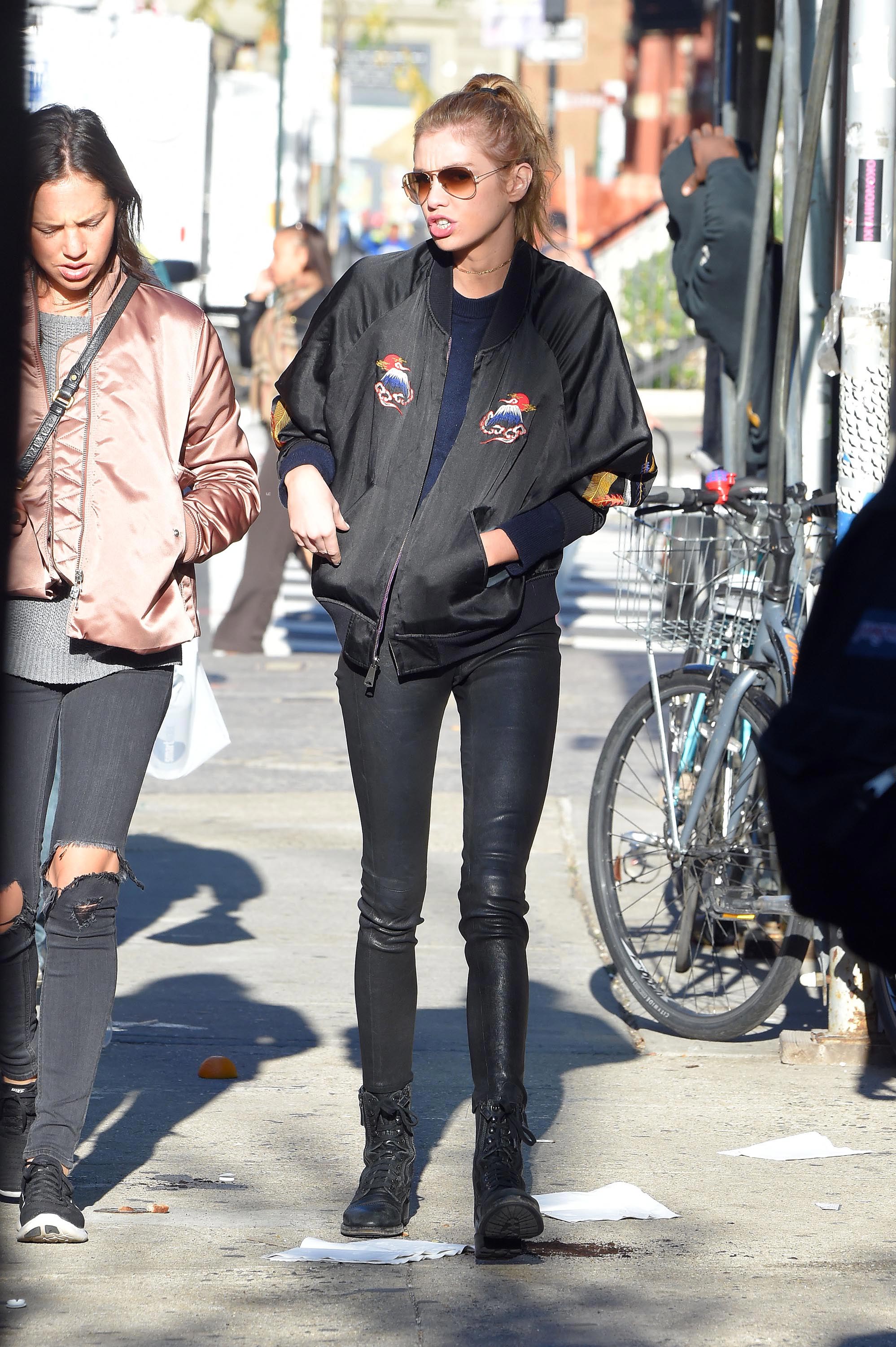 Stella Maxwell seen at Smiles