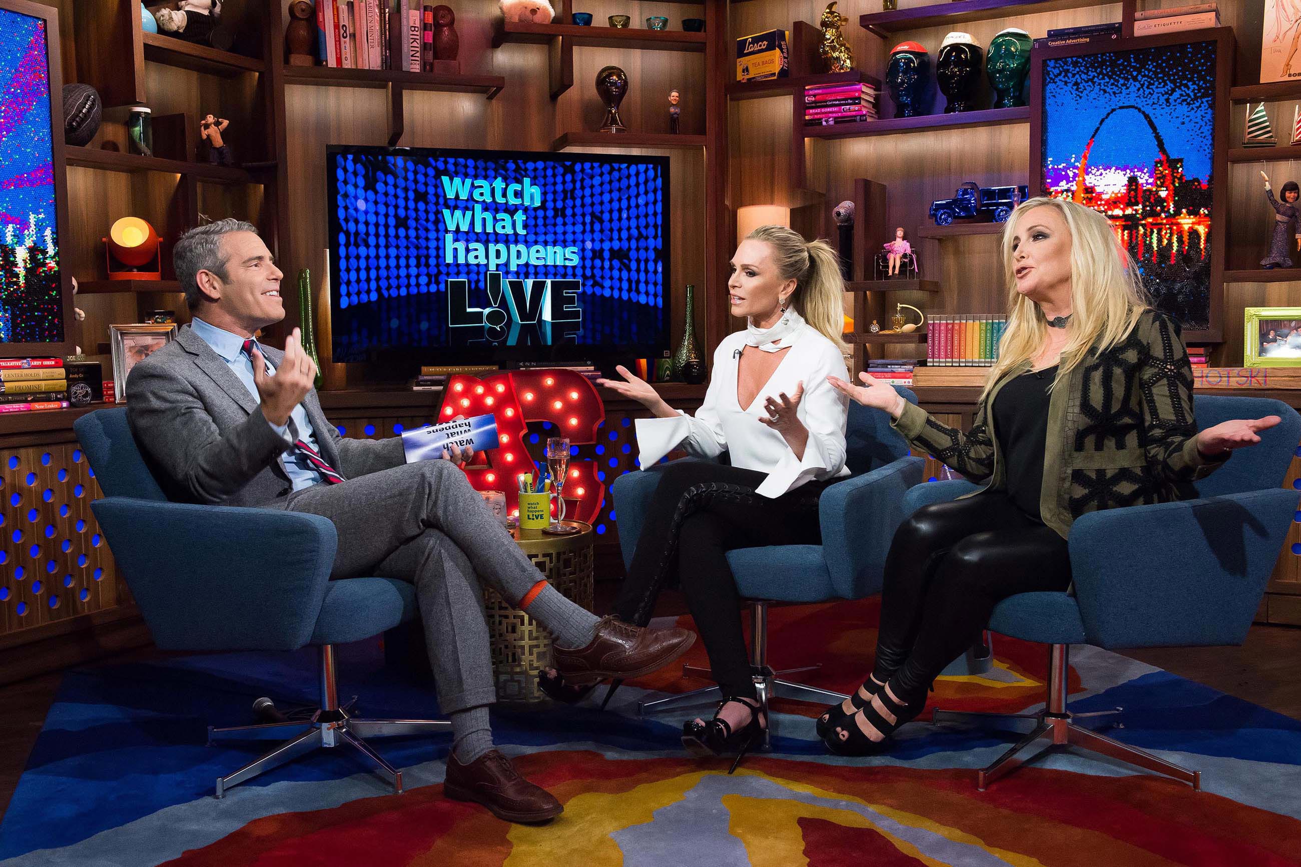 Shannon Beador at Watch What Happens Live