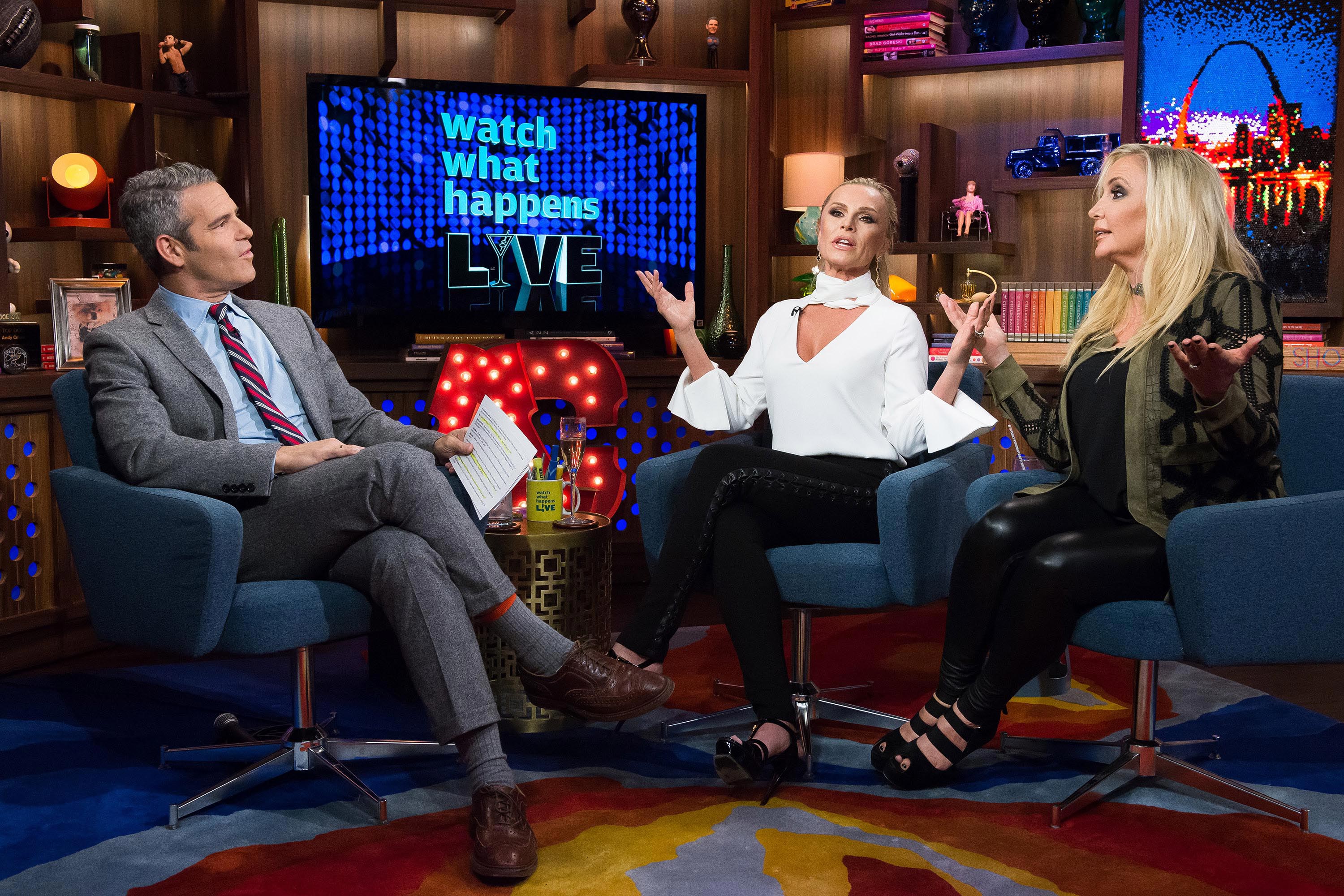 Shannon Beador at Watch What Happens Live