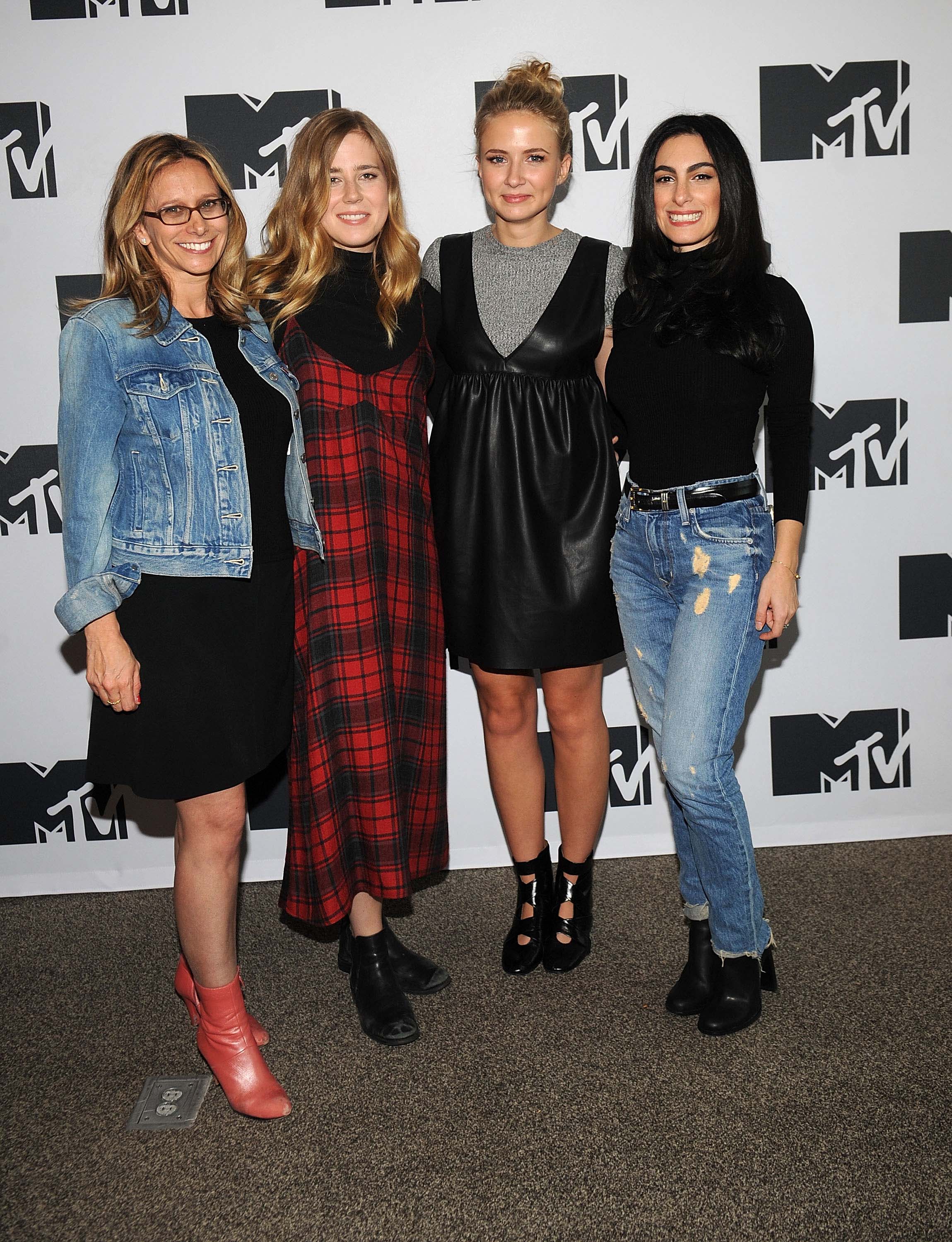 Eliza Bennett attends the MTV Press Junket