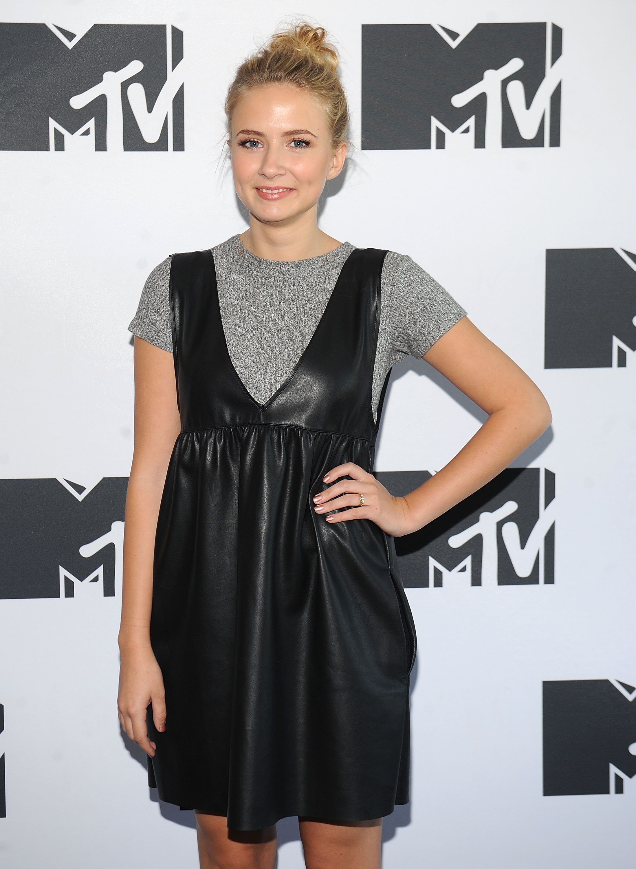 Eliza Bennett attends the MTV Press Junket