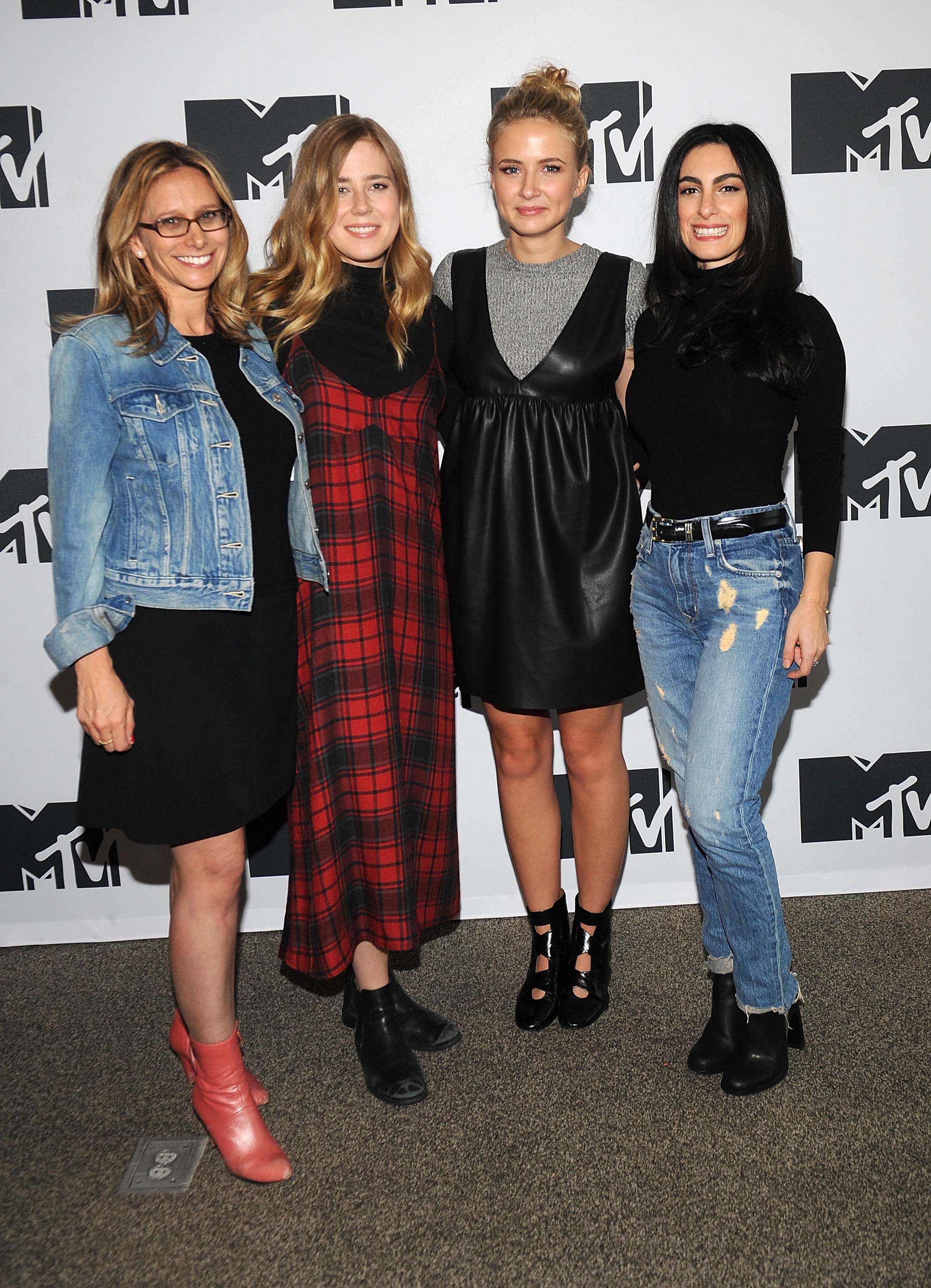 Eliza Bennett attends the MTV Press Junket