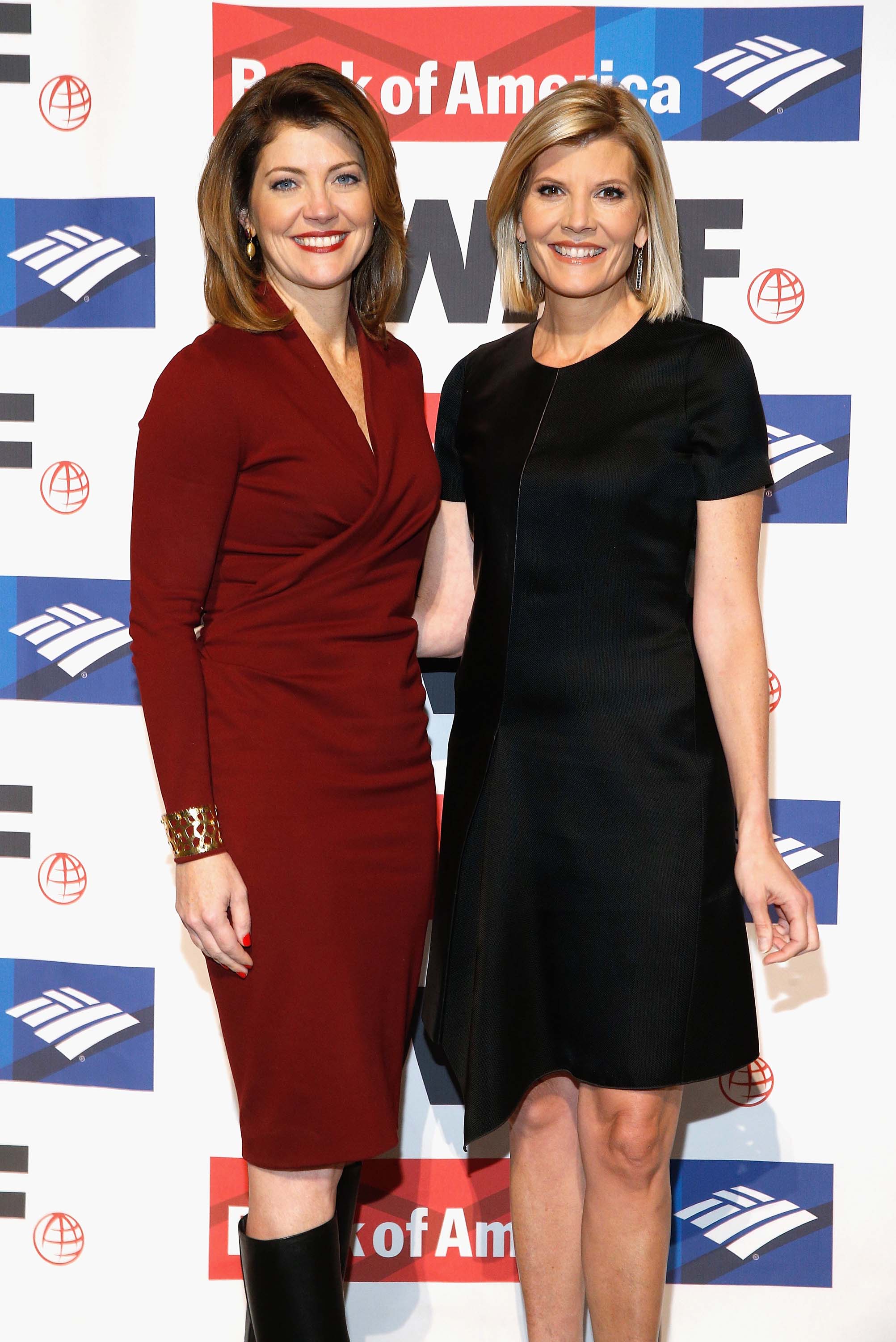 Kate Snow attends the International Women’s Media Foundation