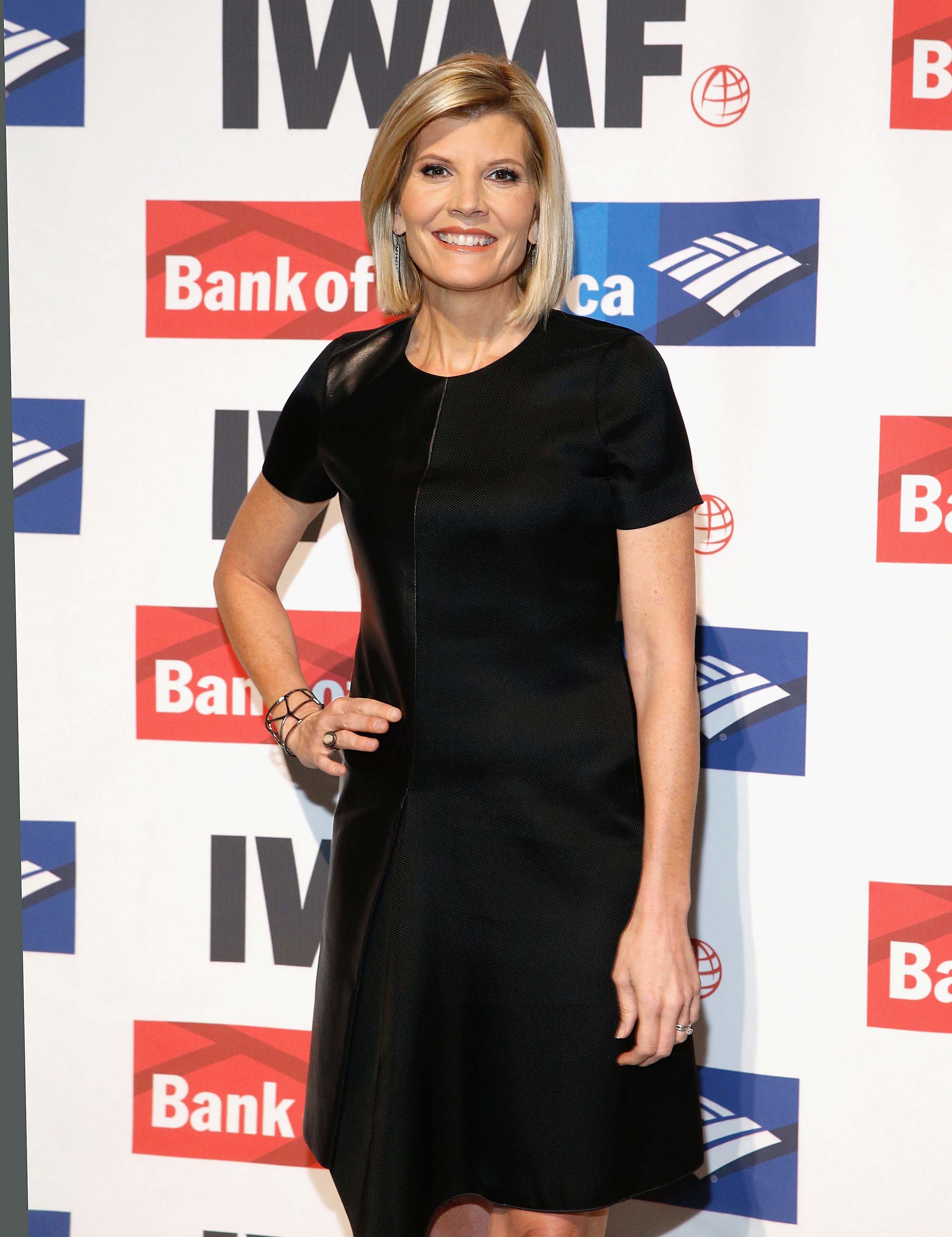 Kate Snow attends the International Women’s Media Foundation