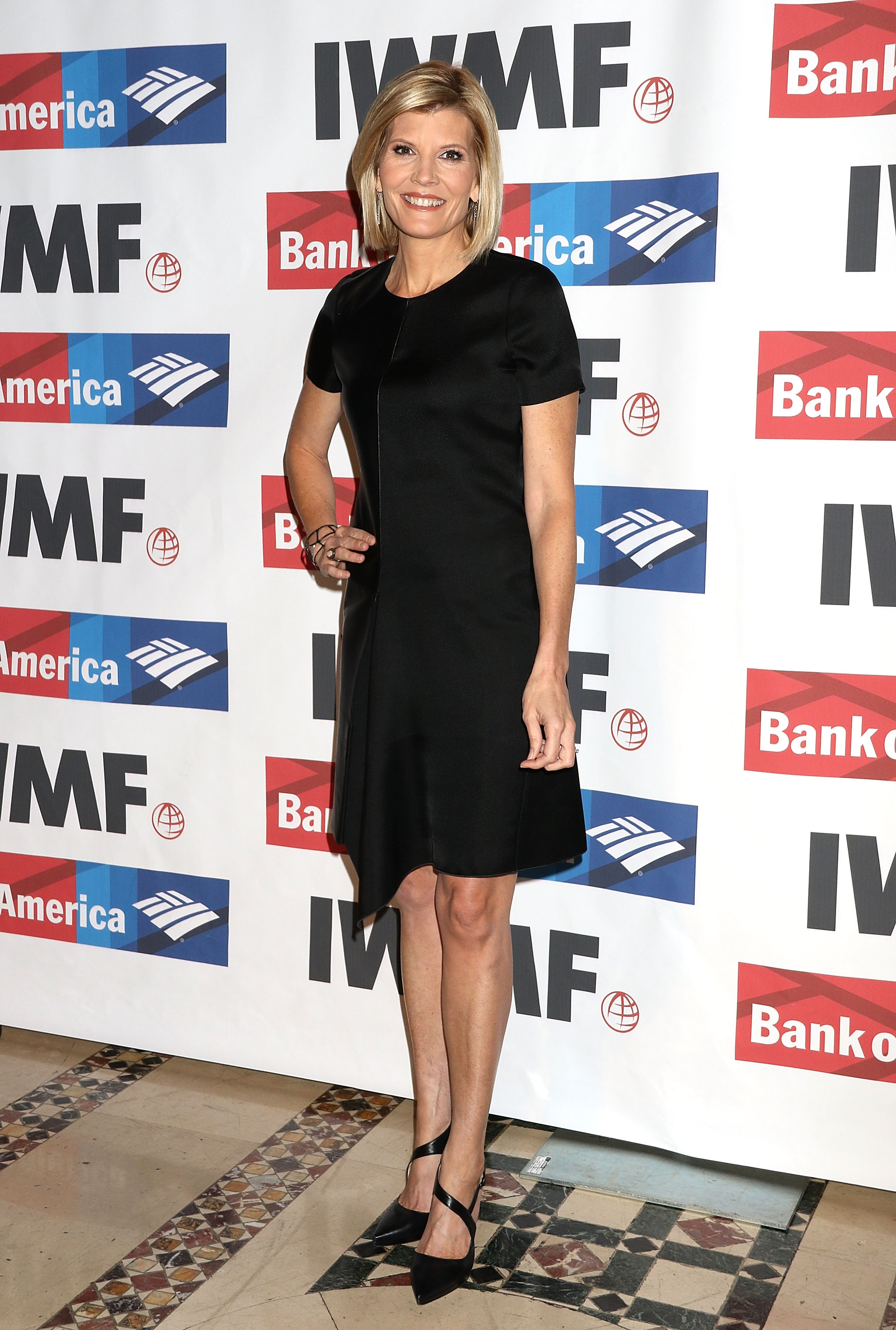 Kate Snow attends the International Women’s Media Foundation