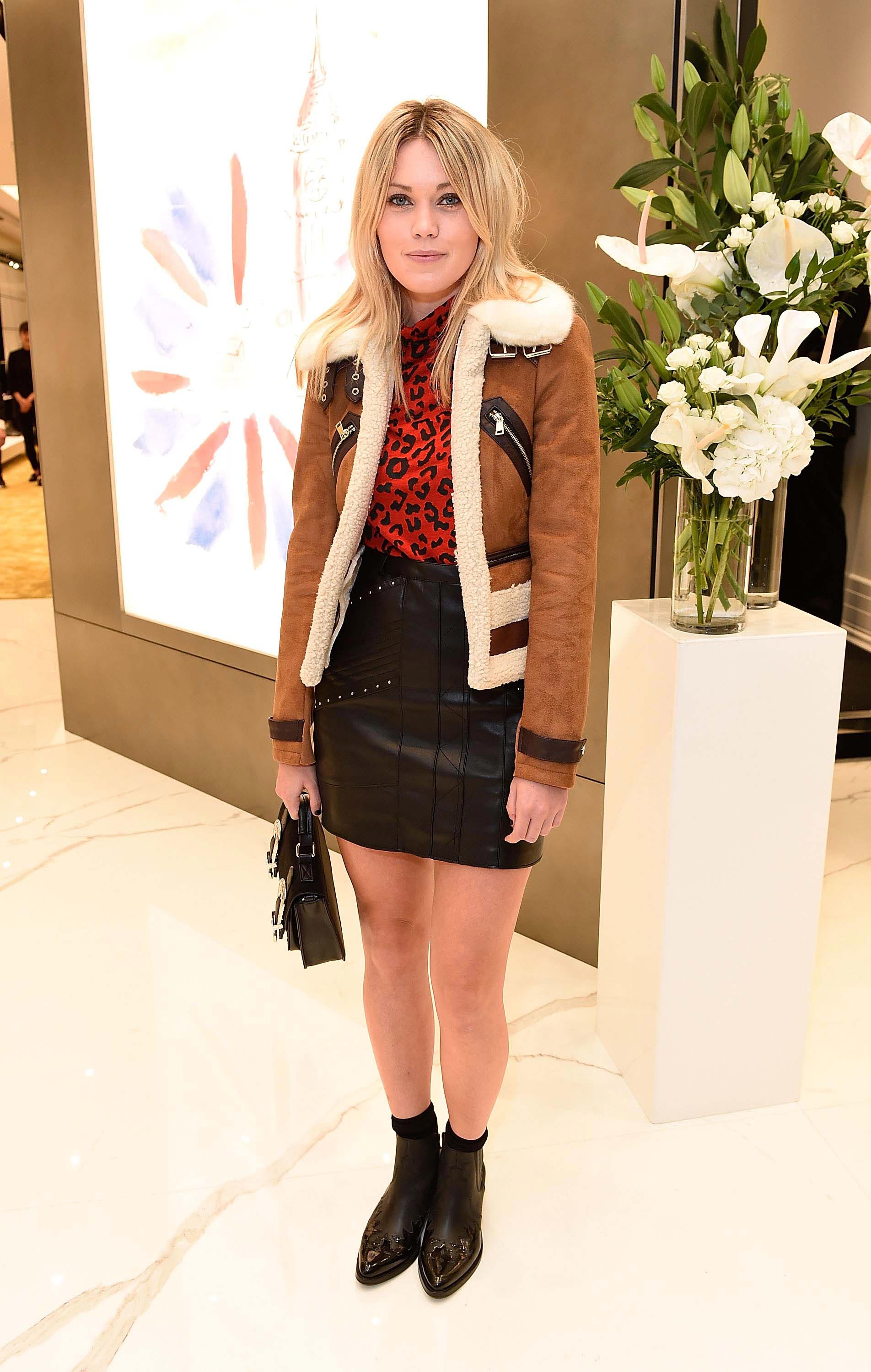 Kara Rose Marshall attends the Giuseppe Zanotti London flagship store launch
