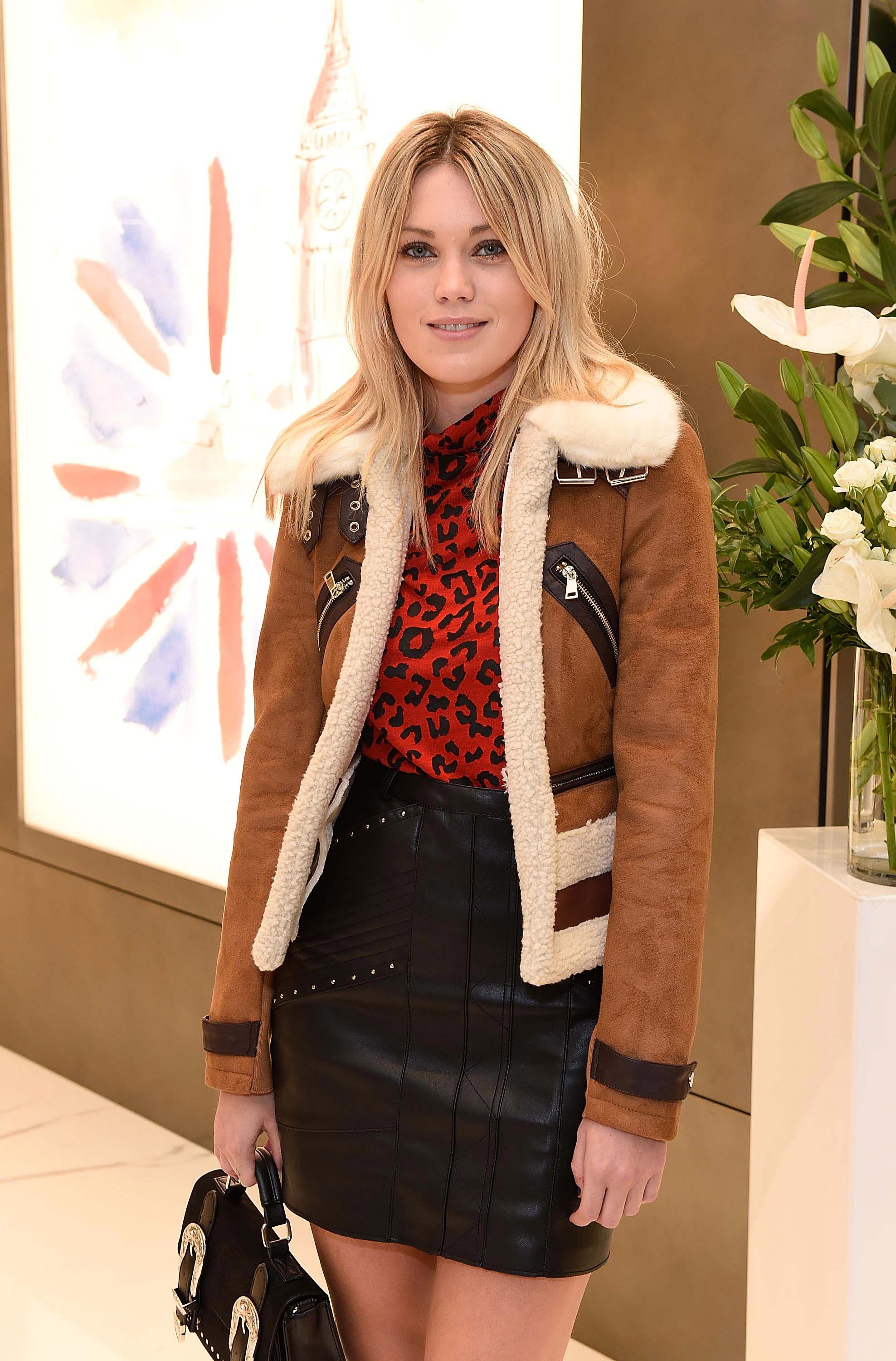 Kara Rose Marshall attends the Giuseppe Zanotti London flagship store launch