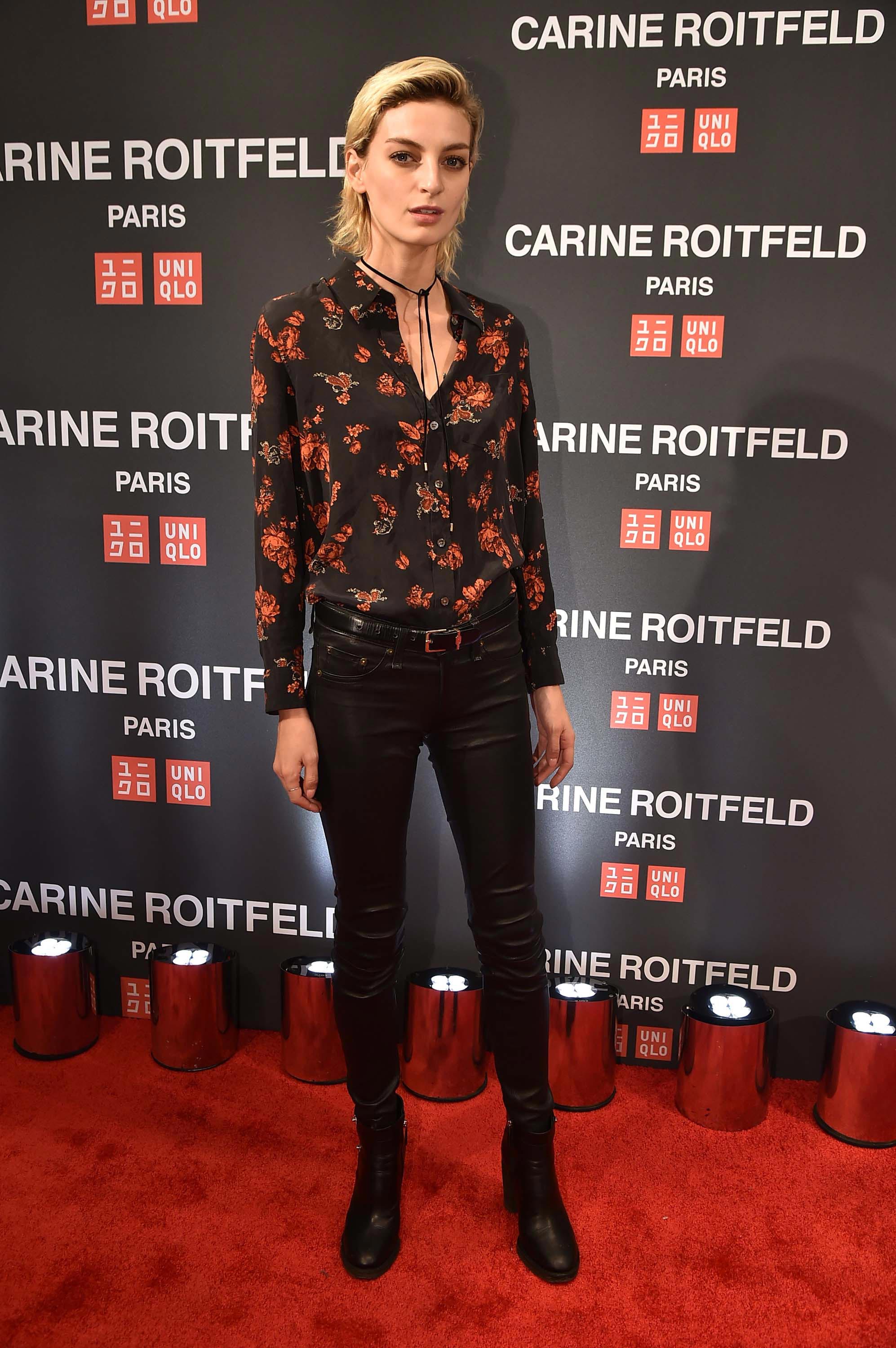 Rose Smith attends the UNIQLO Fall/Winter 2016 Carine Roitfeld collection launch