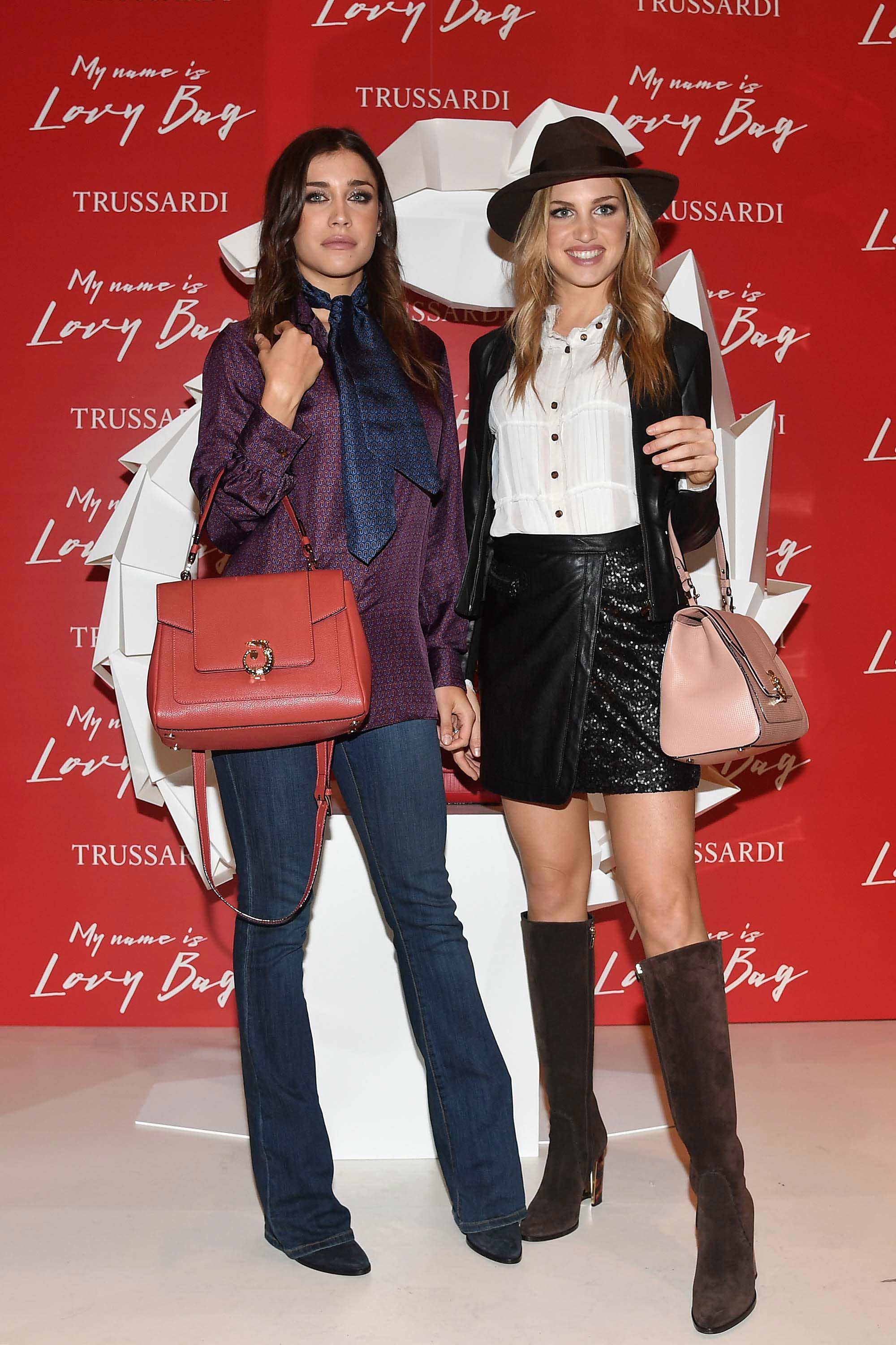 Irene Ciona attends Trussardi Lovy Bag Presentation