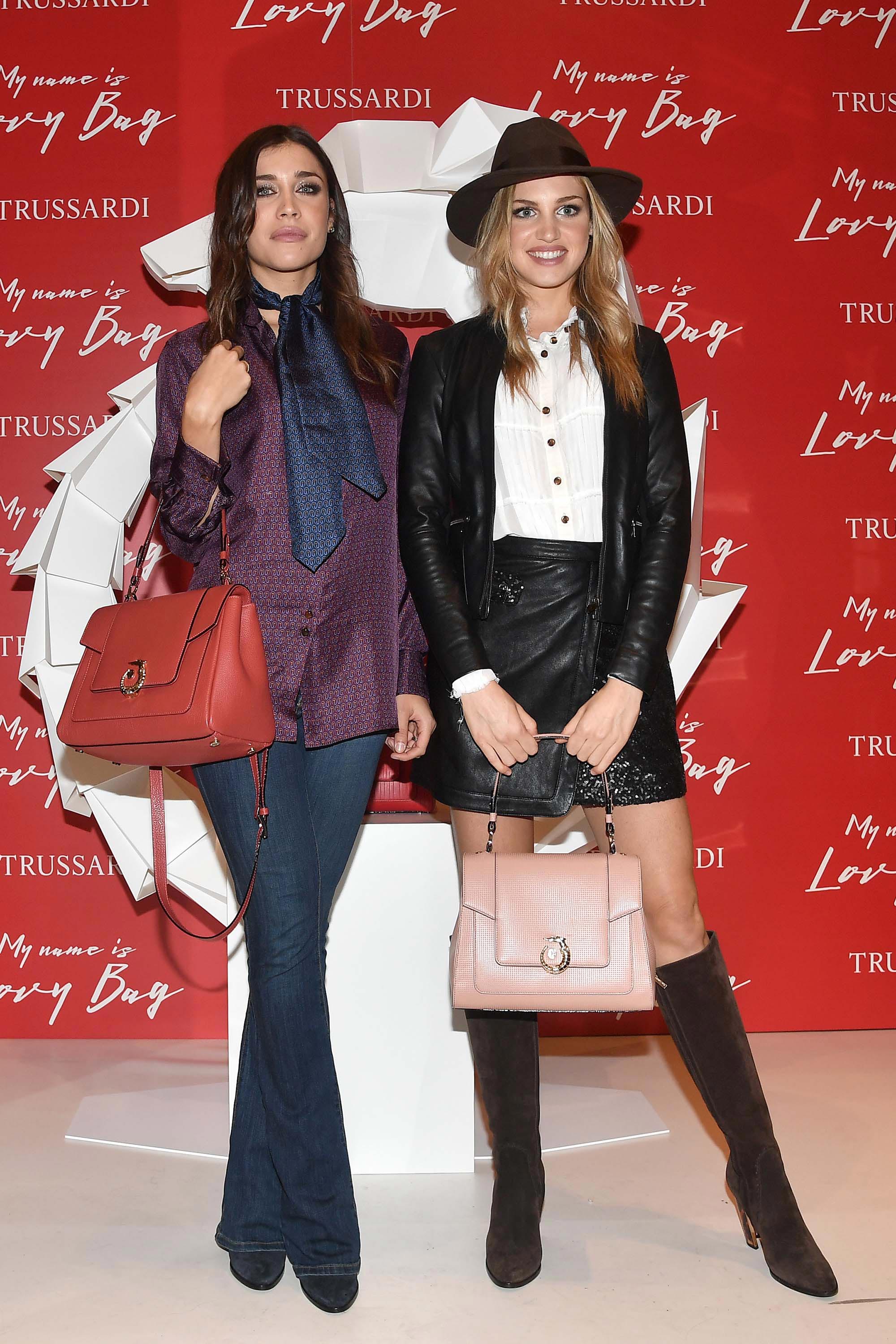 Irene Ciona attends Trussardi Lovy Bag Presentation