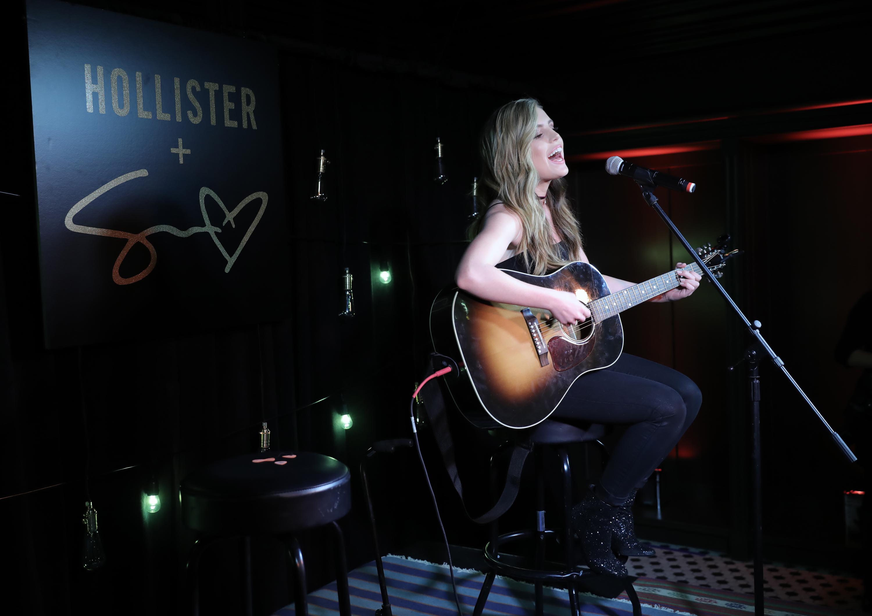 Sydney Sierota attends Hollister Co x Sydney Sierota Kickoff Event