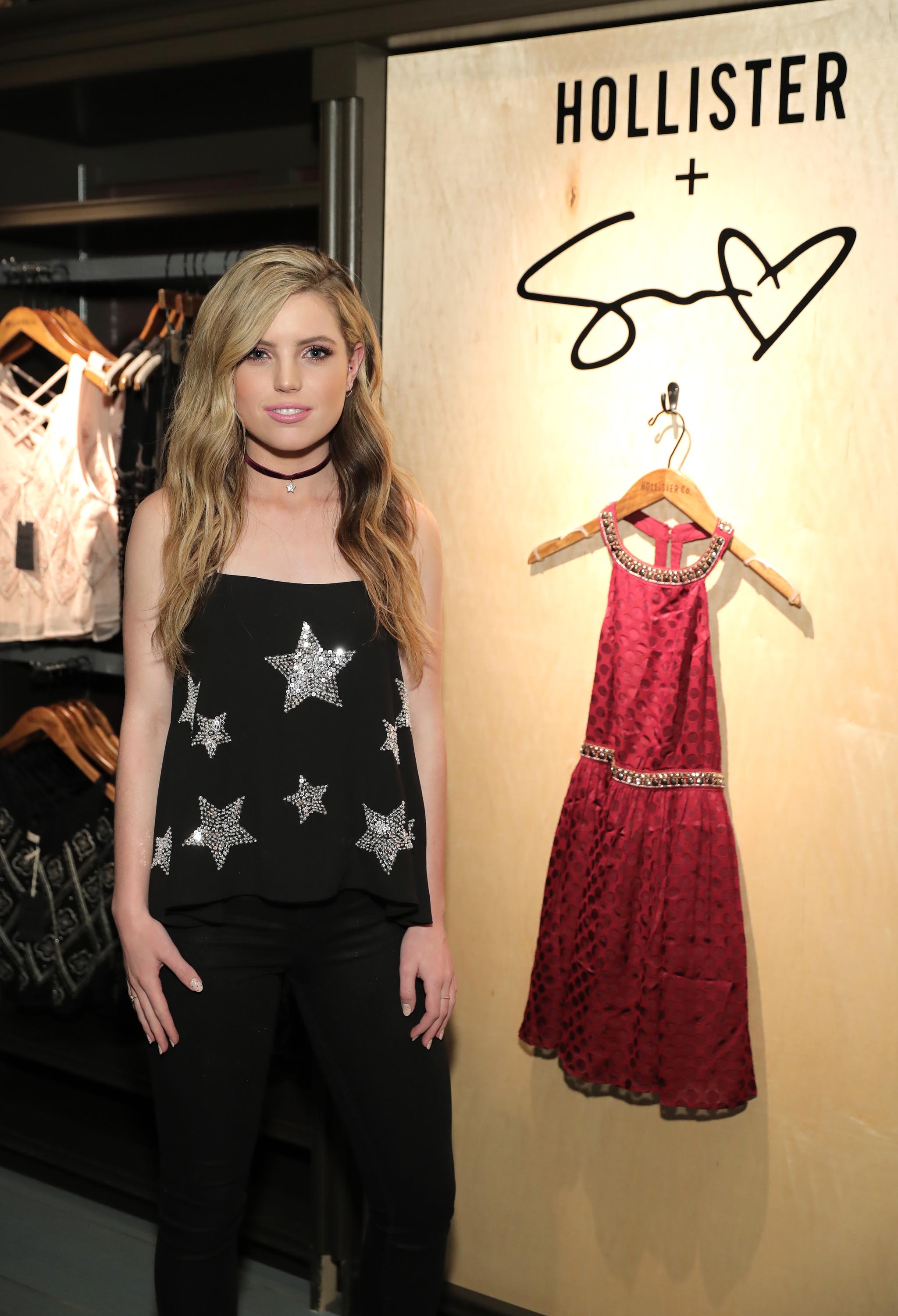 Sydney Sierota attends Hollister Co x Sydney Sierota Kickoff Event