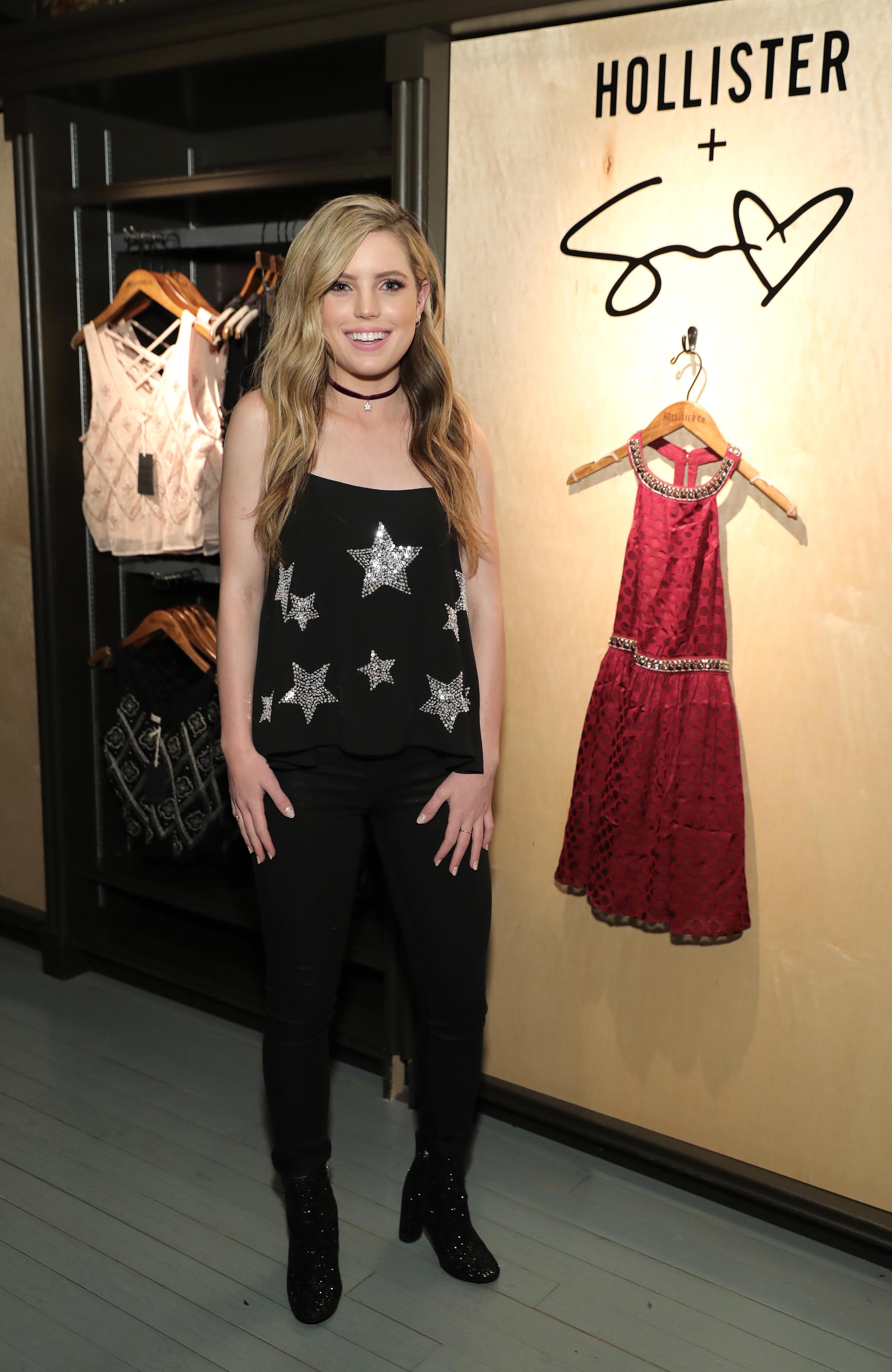 Sydney Sierota attends Hollister Co x Sydney Sierota Kickoff Event