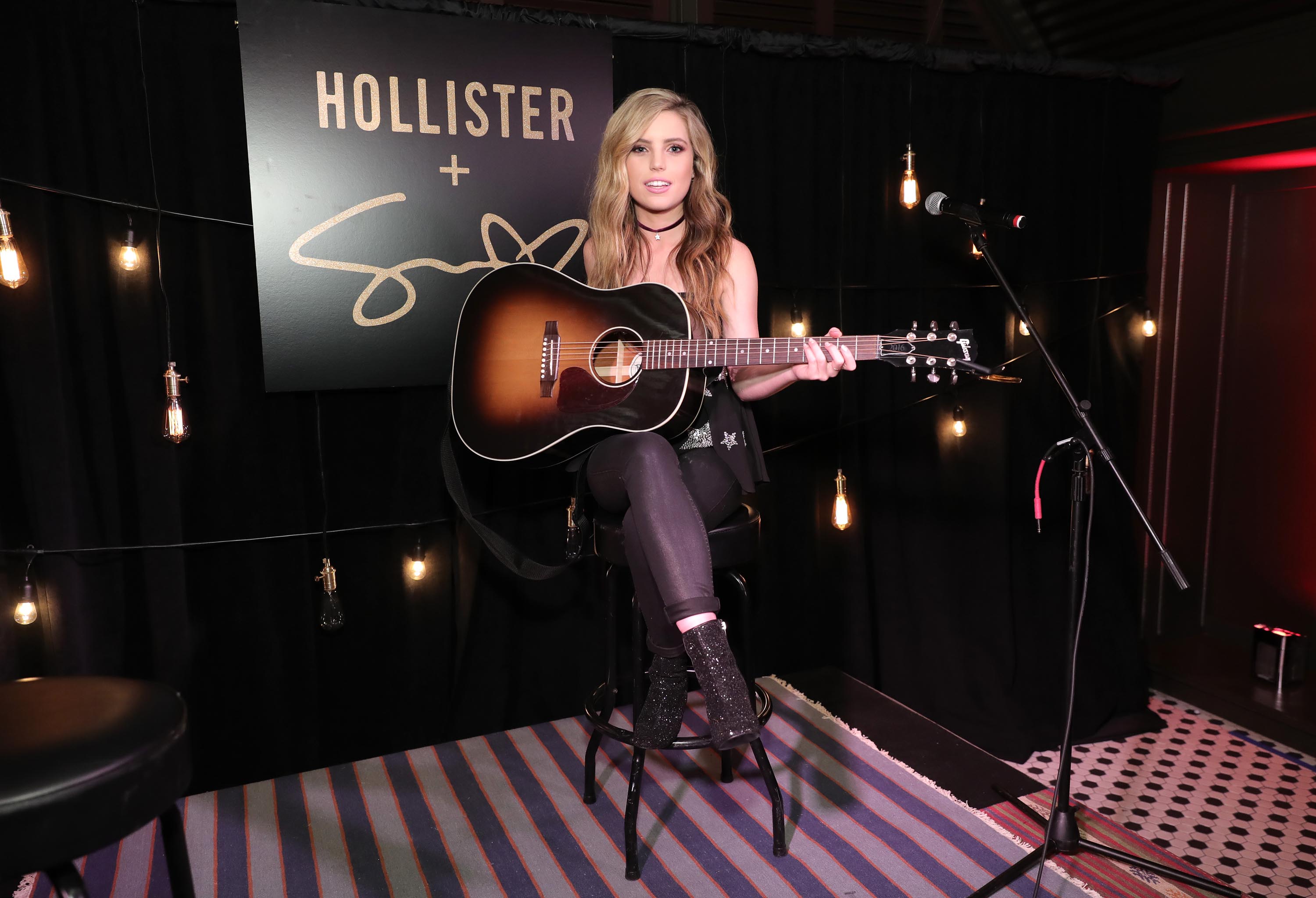 Sydney Sierota attends Hollister Co x Sydney Sierota Kickoff Event