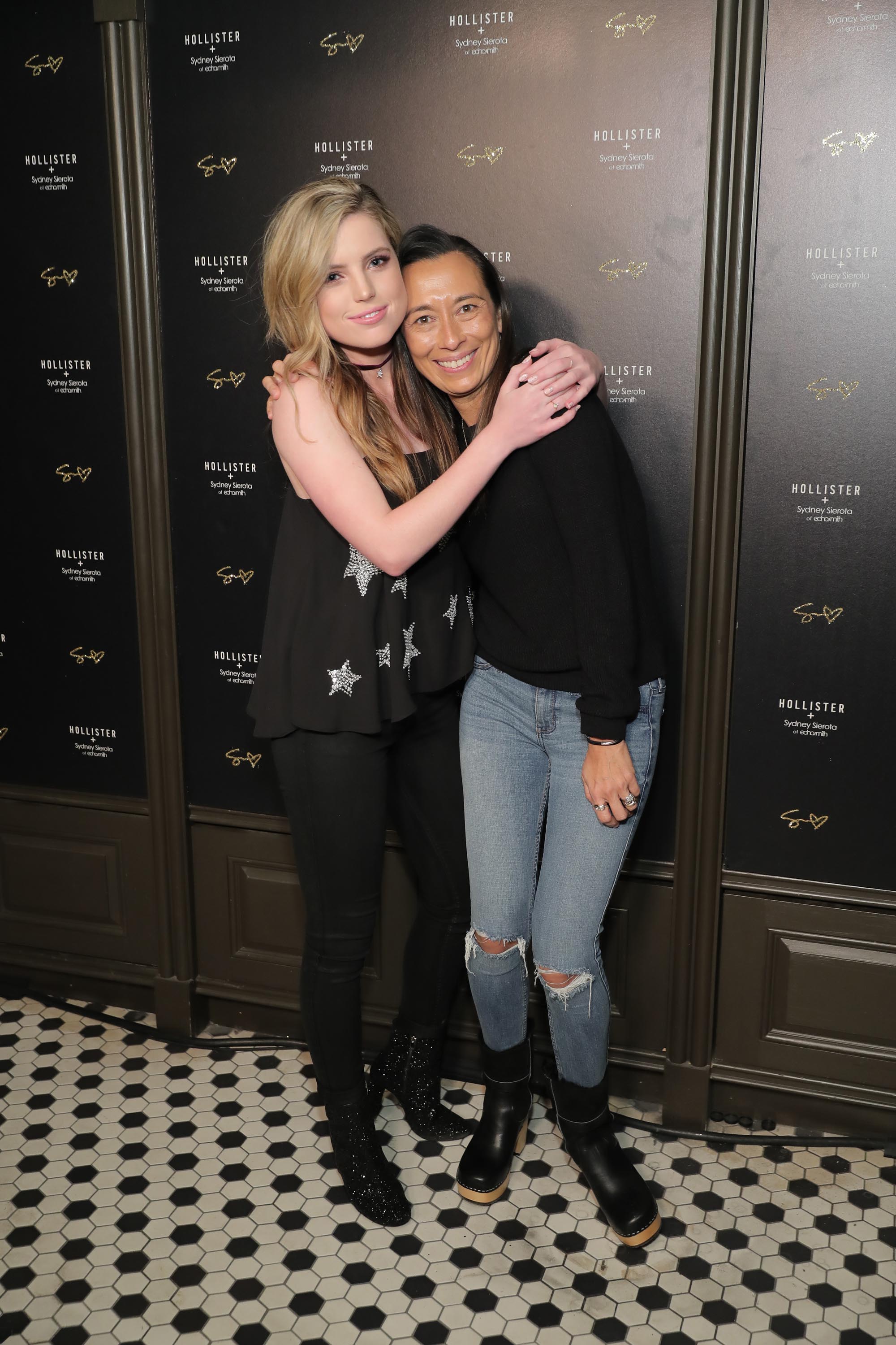 Sydney Sierota attends Hollister Co x Sydney Sierota Kickoff Event