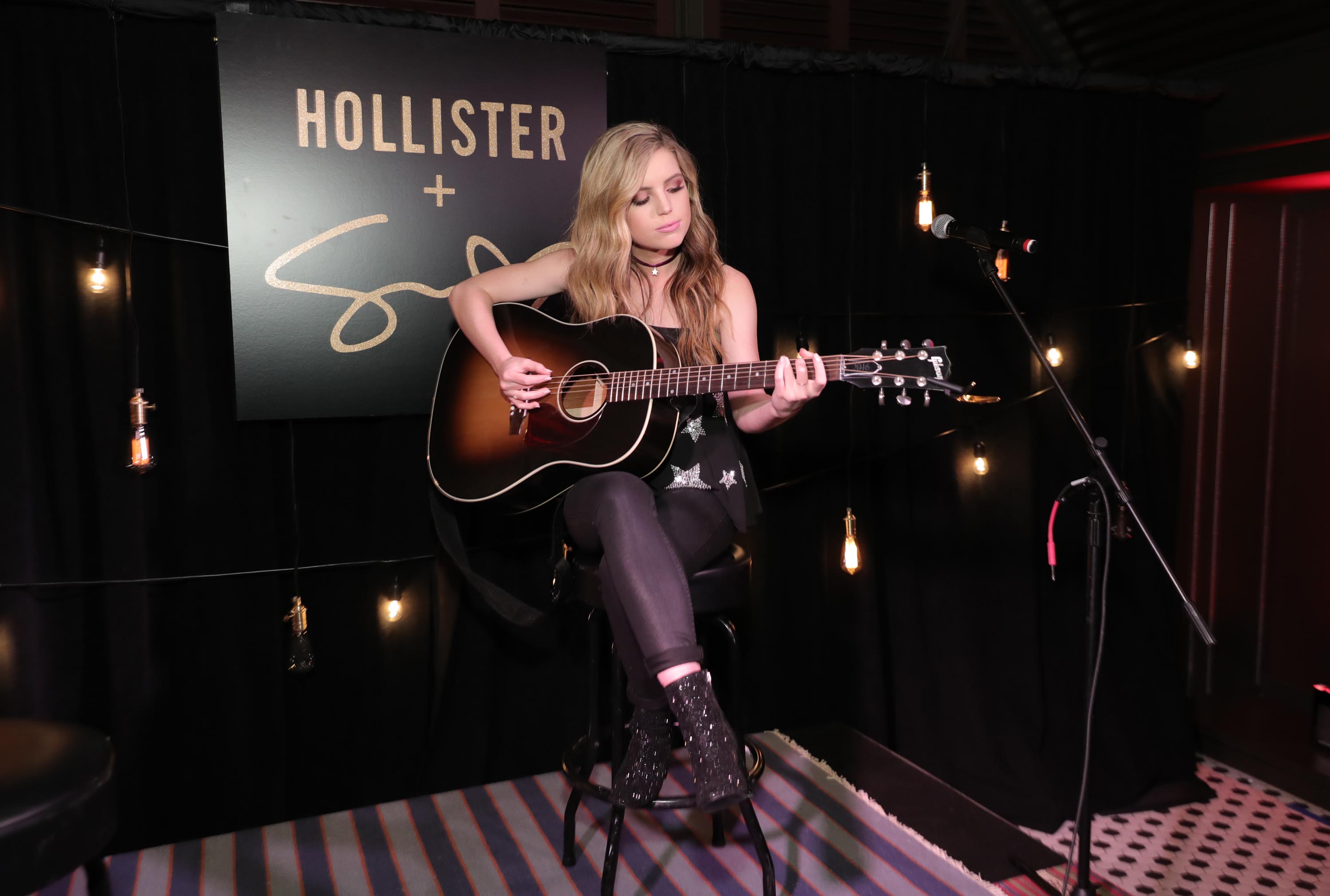 Sydney Sierota attends Hollister Co x Sydney Sierota Kickoff Event