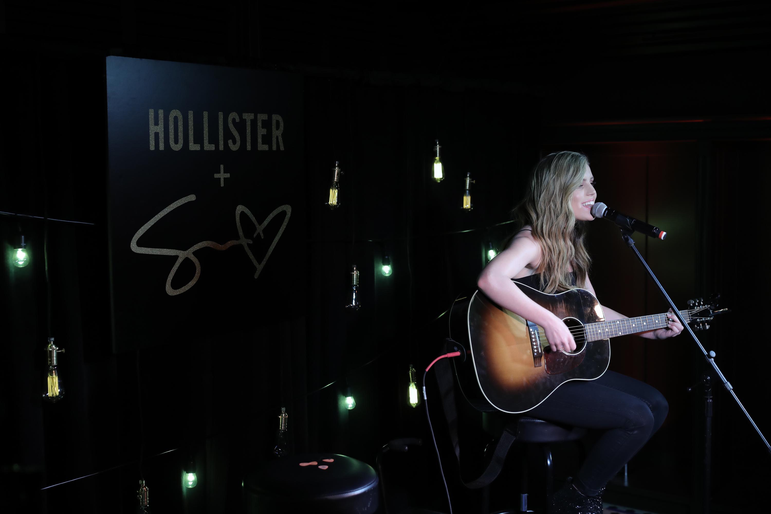 Sydney Sierota attends Hollister Co x Sydney Sierota Kickoff Event