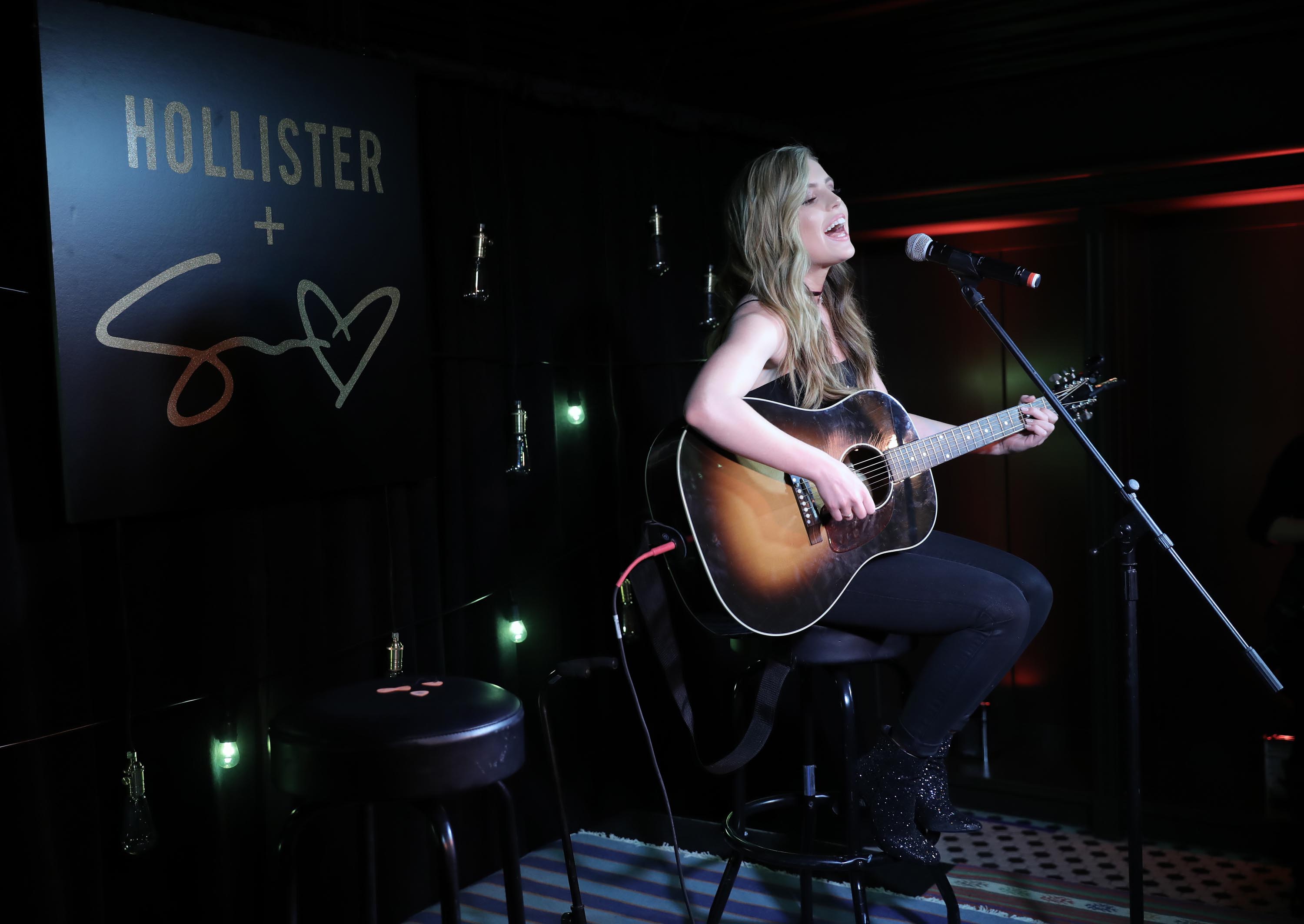 Sydney Sierota attends Hollister Co x Sydney Sierota Kickoff Event